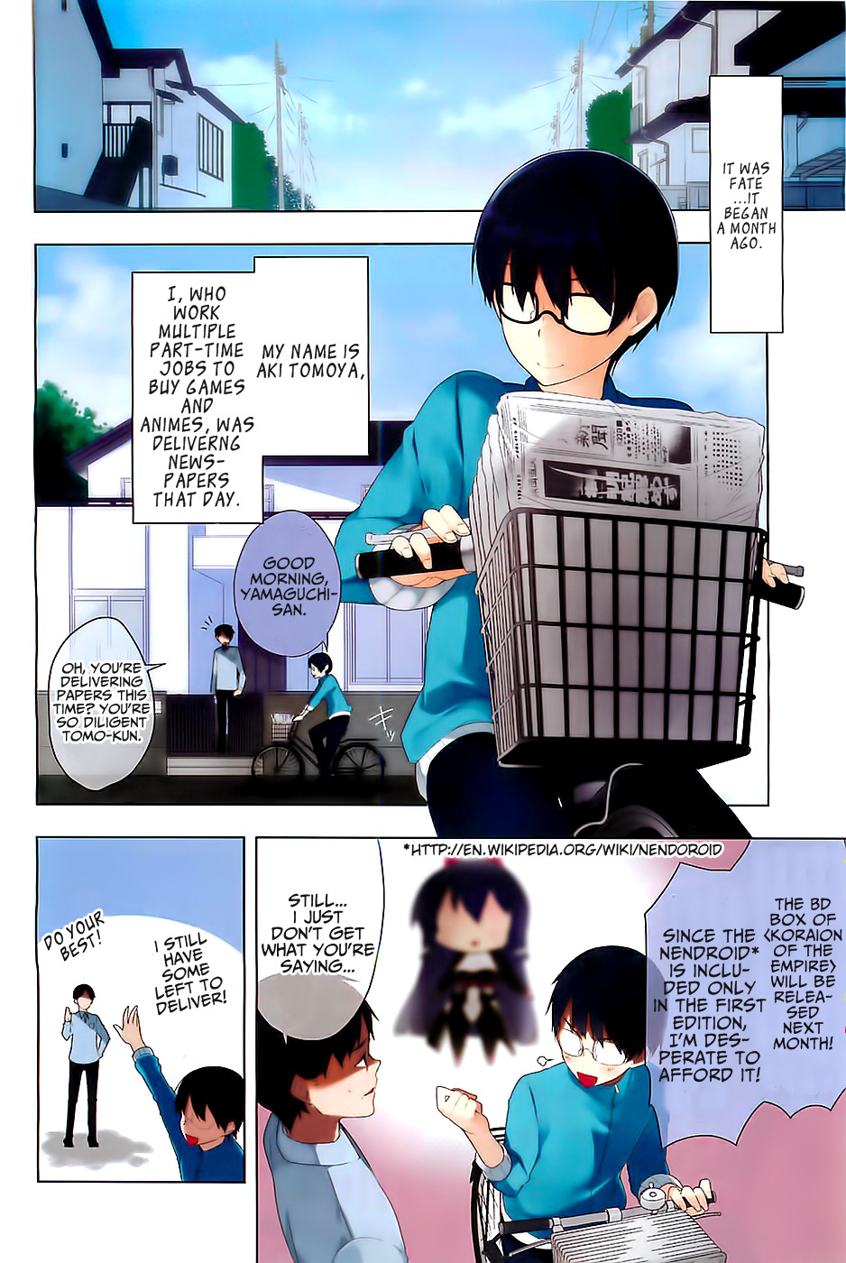 Saenai Kanojo no Sodatekata - Egoistic-Lily Chapter 1 page 4 - Chapter 1 : A Fated Encounter, An Uncertain Future