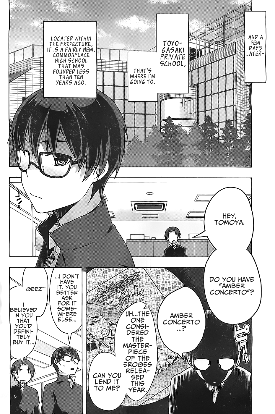 Saenai Kanojo no Sodatekata - Egoistic-Lily Chapter 1 page 9 - Chapter 1 : A Fated Encounter, An Uncertain Future