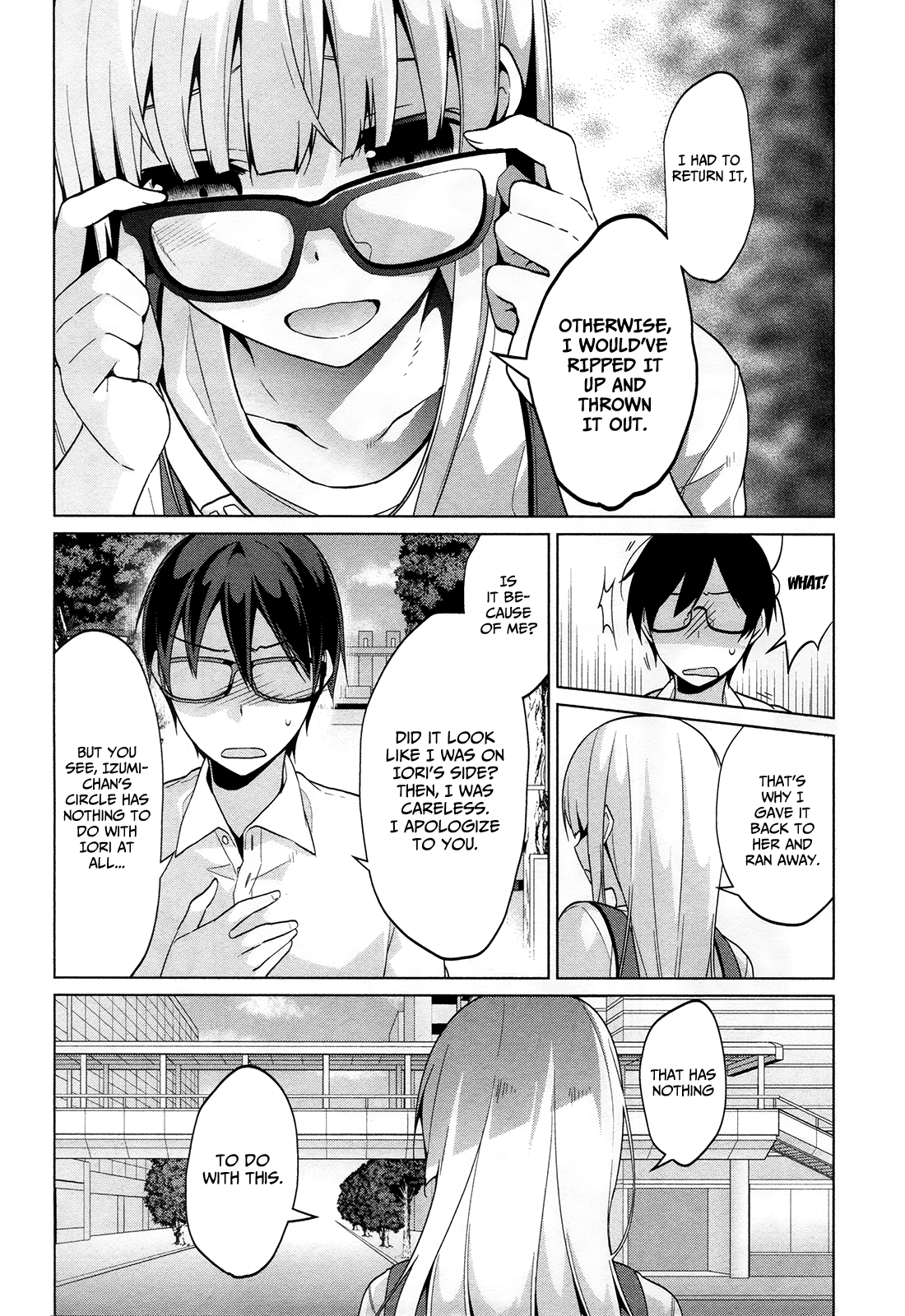 Saenai Kanojo no Sodatekata - Egoistic-Lily Chapter 10.2 page 11 - Chapter 10 (v2) : The Second Day Is Over