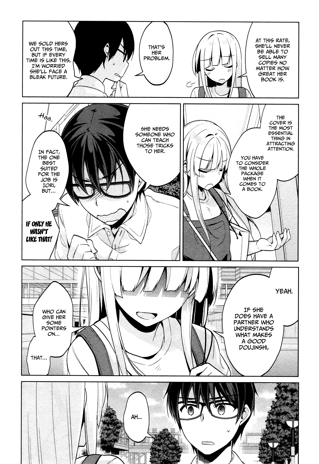 Saenai Kanojo no Sodatekata - Egoistic-Lily Chapter 10.2 page 14 - Chapter 10 (v2) : The Second Day Is Over