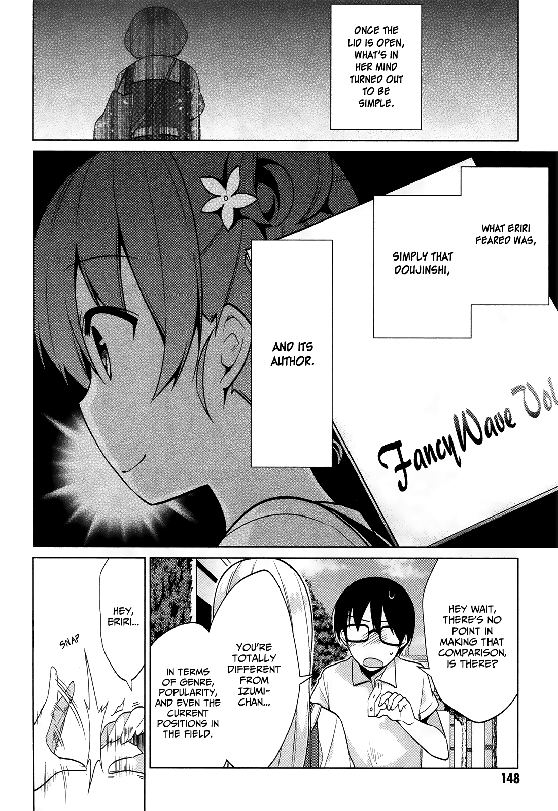 Saenai Kanojo no Sodatekata - Egoistic-Lily Chapter 10.2 page 17 - Chapter 10 (v2) : The Second Day Is Over