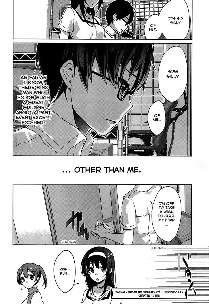 Saenai Kanojo no Sodatekata - Egoistic-Lily Chapter 11 page 14 - Chapter 11 : Yes, The Main Character Was Turned Into A Wimp Again