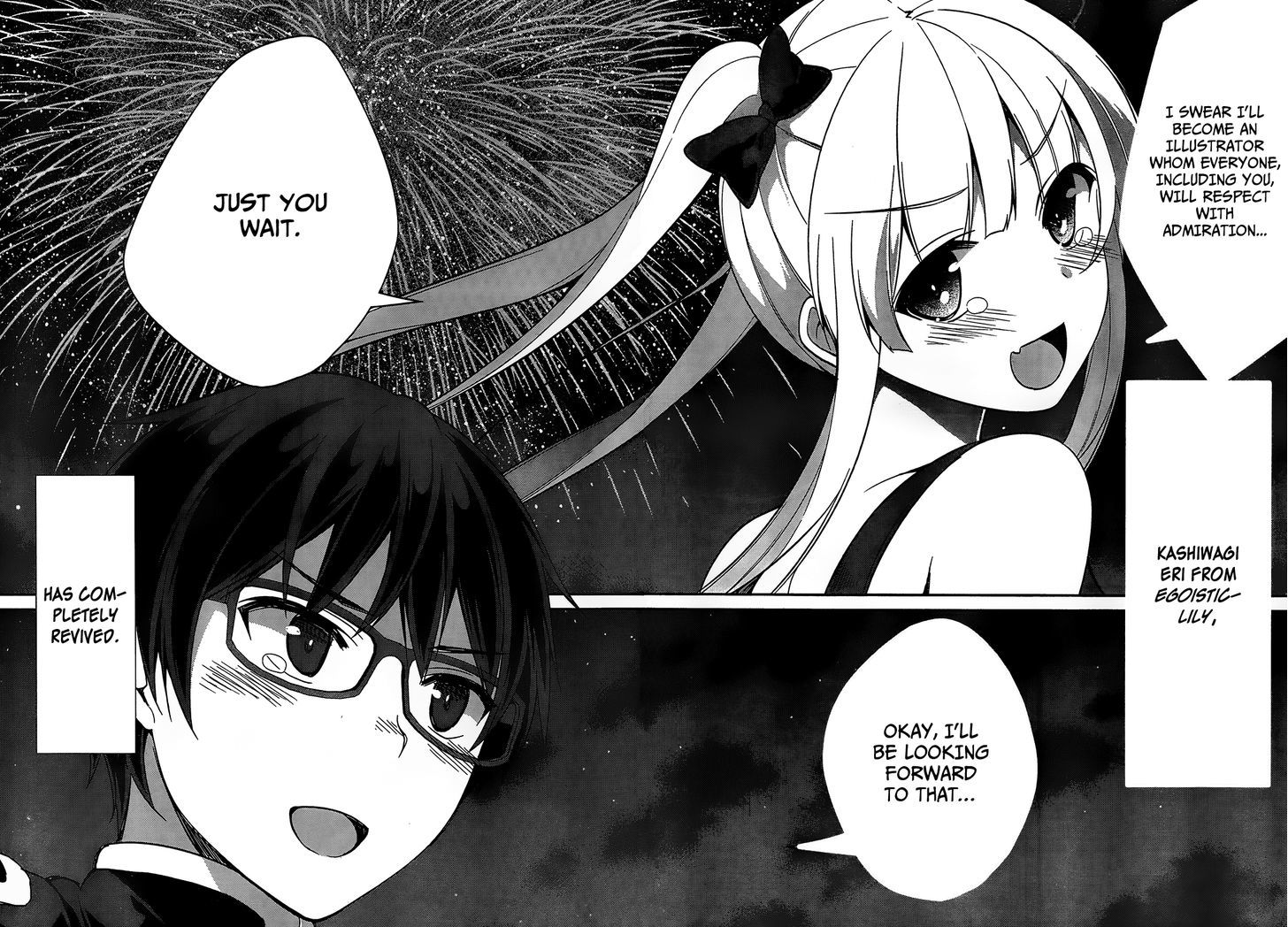 Saenai Kanojo no Sodatekata - Egoistic-Lily Chapter 14 page 21 - Chapter 14 : Reconciliation, Postponed