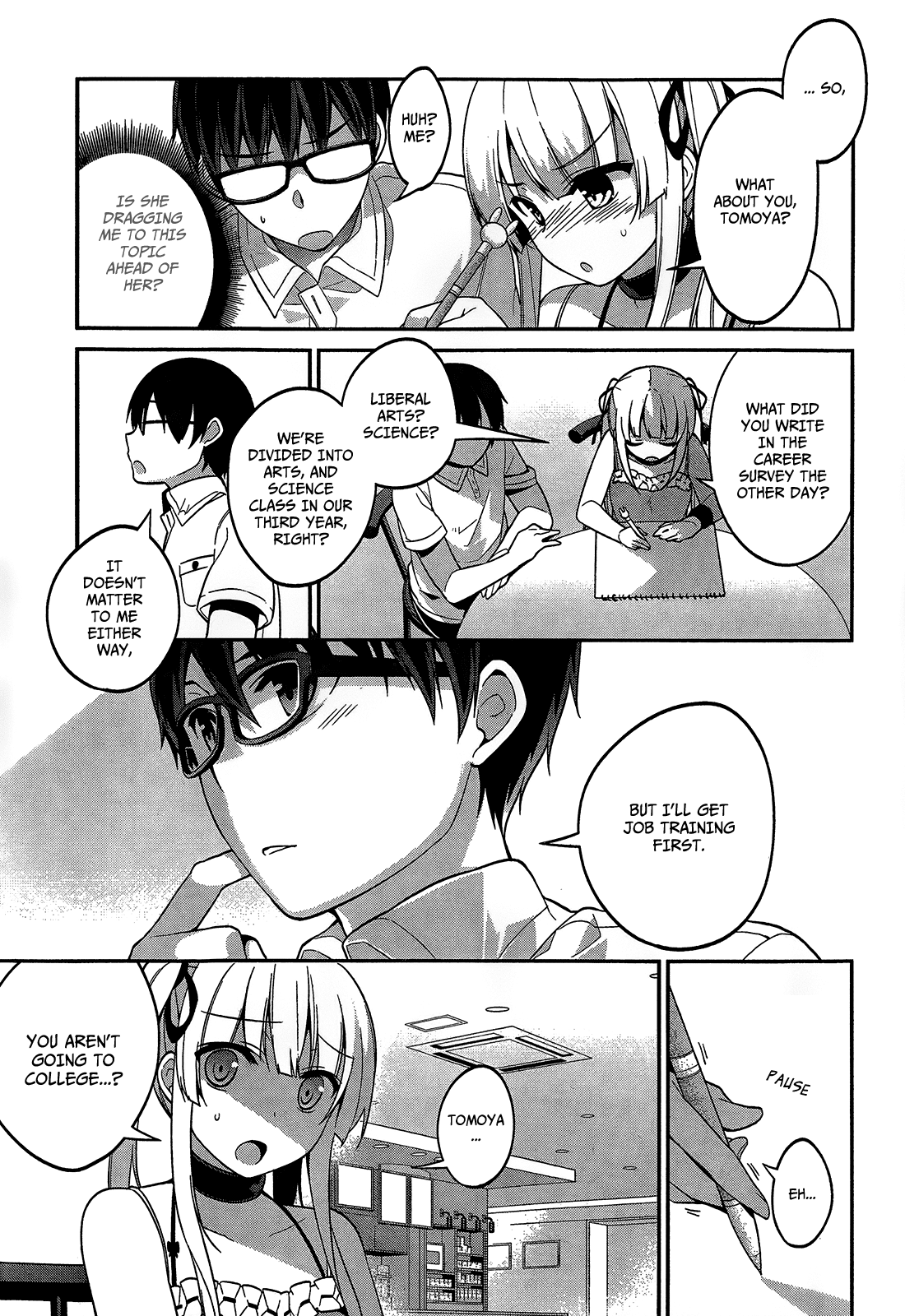 Saenai Kanojo no Sodatekata - Egoistic-Lily Chapter 15 page 20 - Chapter 15 : How to conquer the girl who doesn't backdown, nor flatter, nor refle...