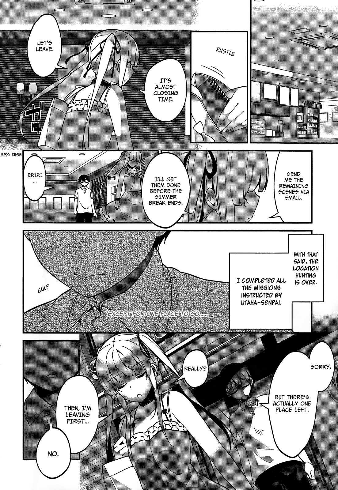 Saenai Kanojo no Sodatekata - Egoistic-Lily Chapter 15 page 25 - Chapter 15 : How to conquer the girl who doesn't backdown, nor flatter, nor refle...