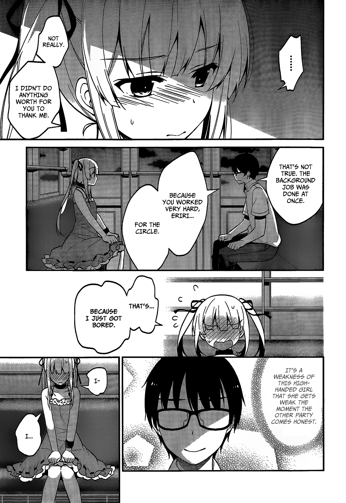 Saenai Kanojo no Sodatekata - Egoistic-Lily Chapter 15 page 28 - Chapter 15 : How to conquer the girl who doesn't backdown, nor flatter, nor refle...