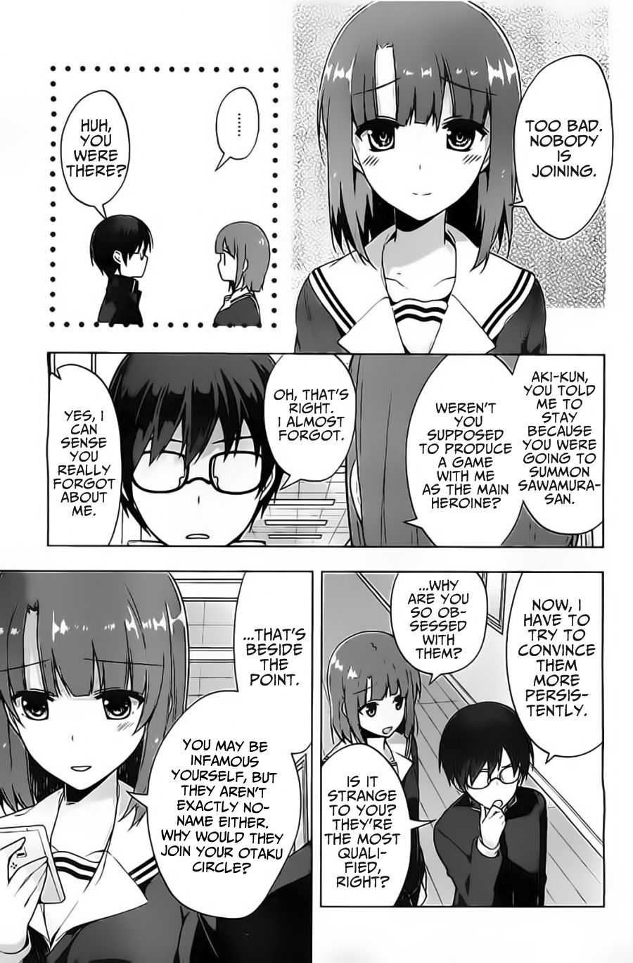 Saenai Kanojo no Sodatekata - Egoistic-Lily Chapter 2 page 17 - Chapter 2 : This Adept Heroine's True Identity