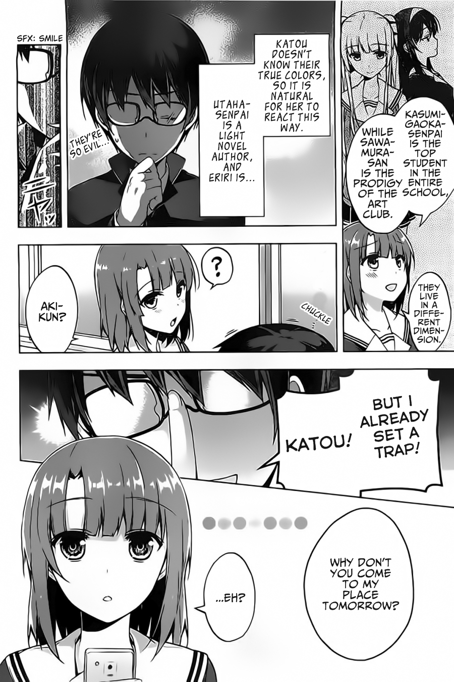 Saenai Kanojo no Sodatekata - Egoistic-Lily Chapter 2 page 18 - Chapter 2 : This Adept Heroine's True Identity