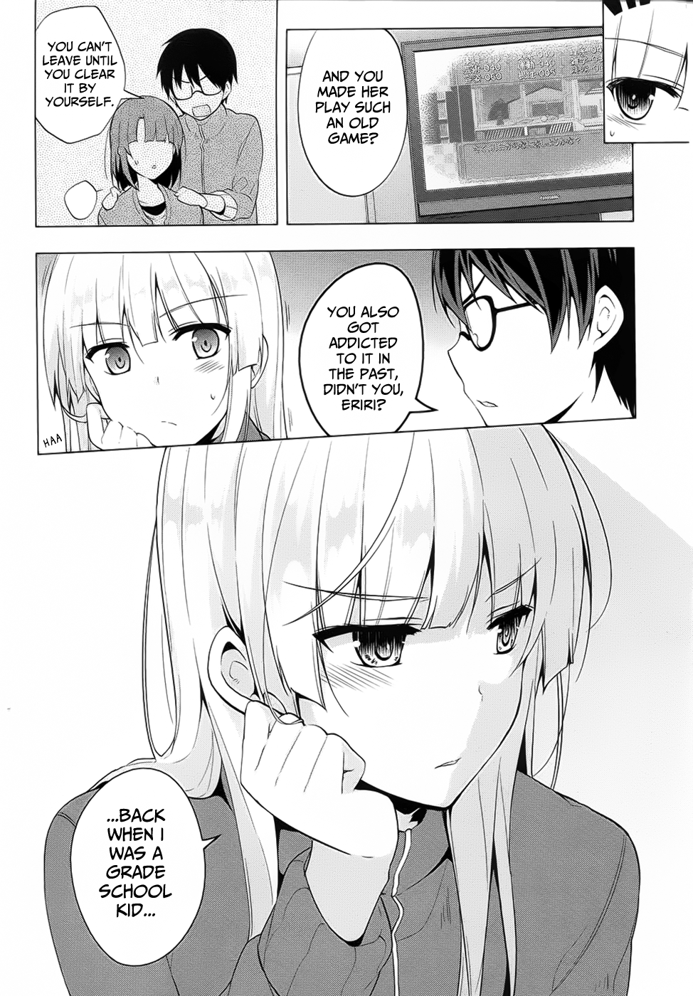 Saenai Kanojo no Sodatekata - Egoistic-Lily Chapter 3 page 11 - Chapter 3 : "egoistic-lily~"