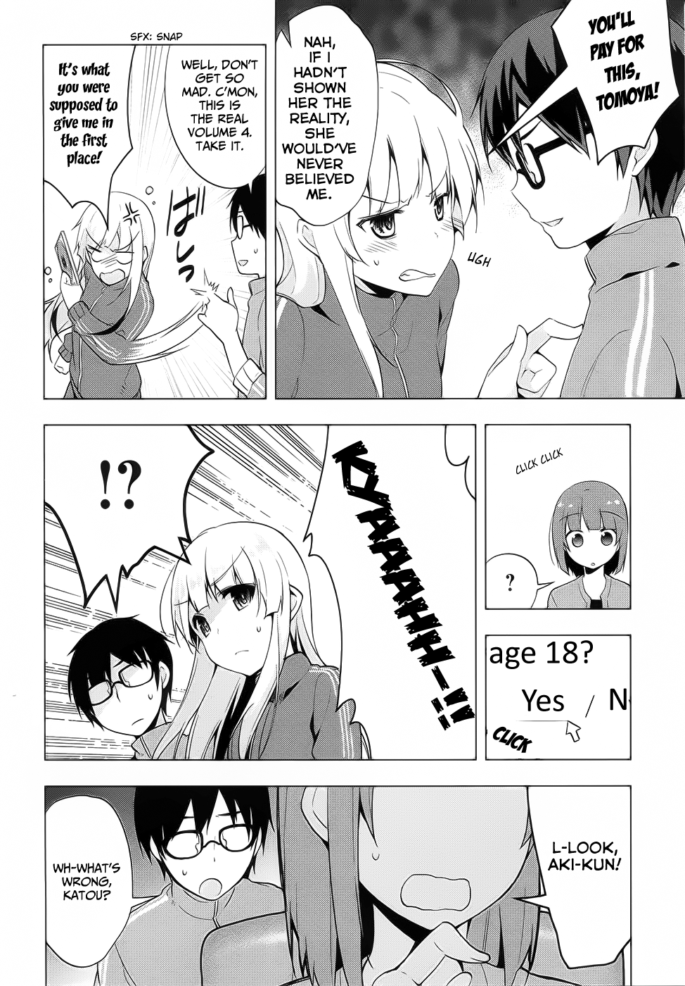 Saenai Kanojo no Sodatekata - Egoistic-Lily Chapter 3 page 13 - Chapter 3 : "egoistic-lily~"