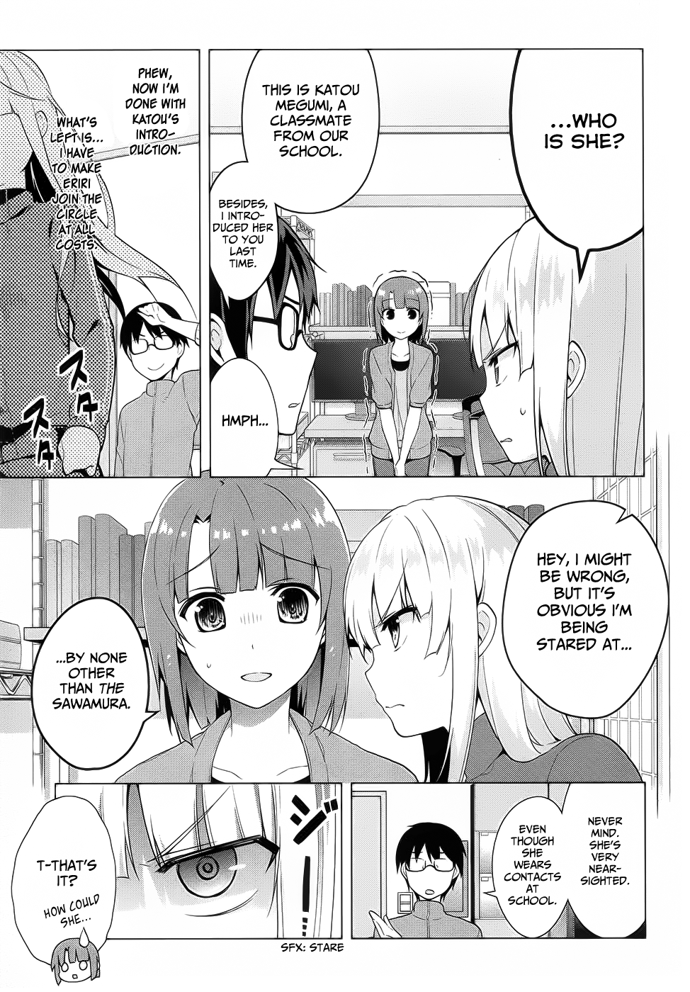 Saenai Kanojo no Sodatekata - Egoistic-Lily Chapter 3 page 8 - Chapter 3 : "egoistic-lily~"