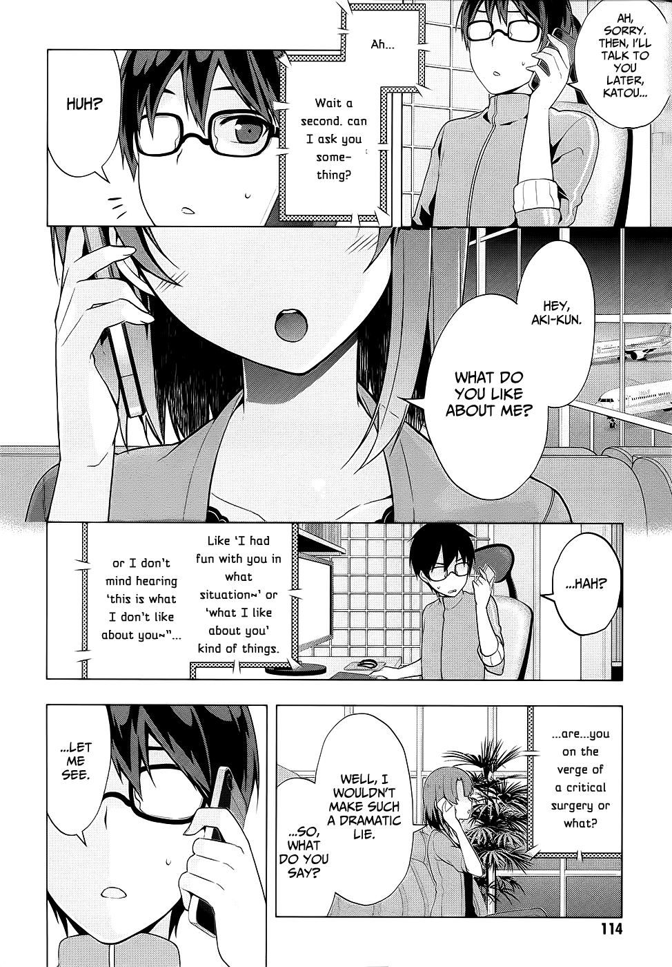 Saenai Kanojo no Sodatekata - Egoistic-Lily Chapter 4 page 17 - Chapter 4 : It Would Be A Bad Omen If I Were To Say That "Our Fight Has Onl...