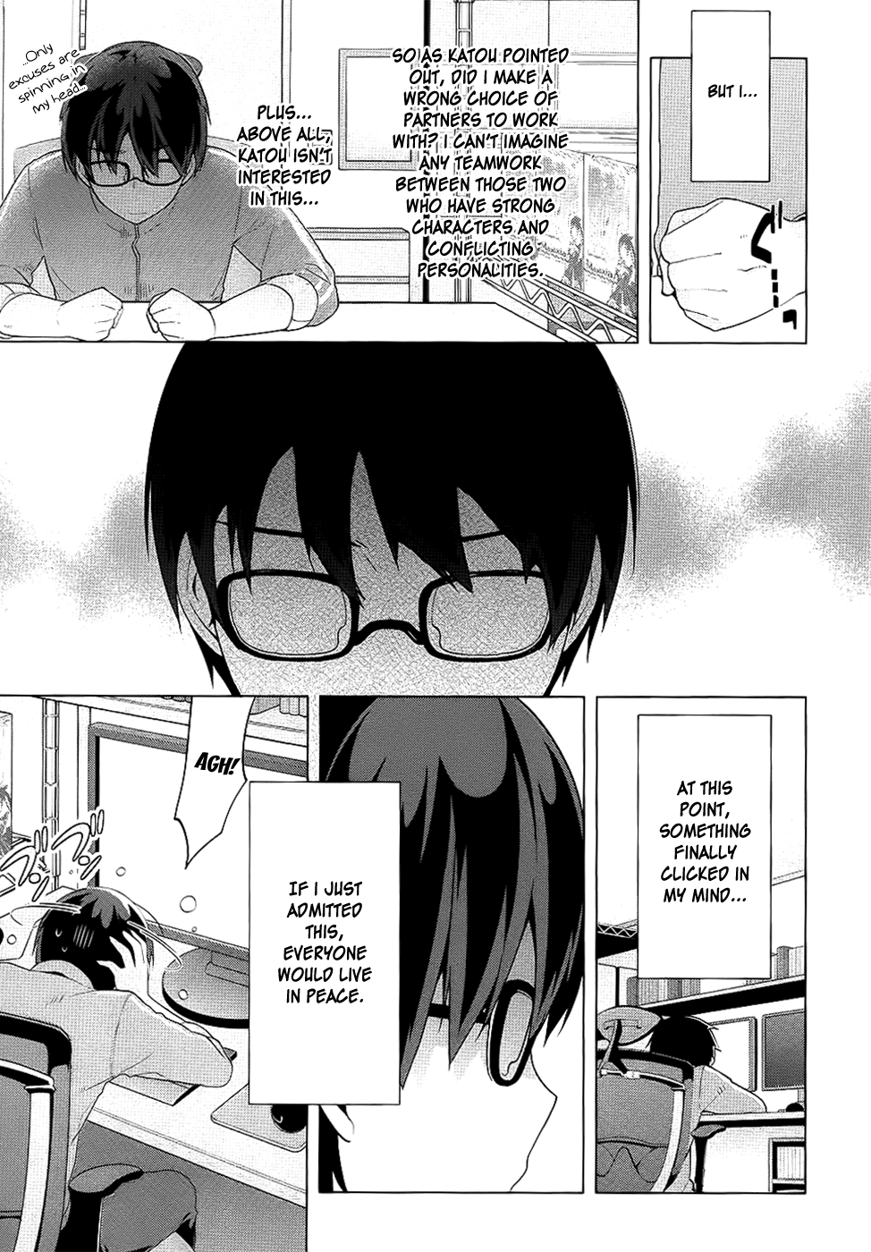 Saenai Kanojo no Sodatekata - Egoistic-Lily Chapter 4 page 24 - Chapter 4 : It Would Be A Bad Omen If I Were To Say That "Our Fight Has Onl...