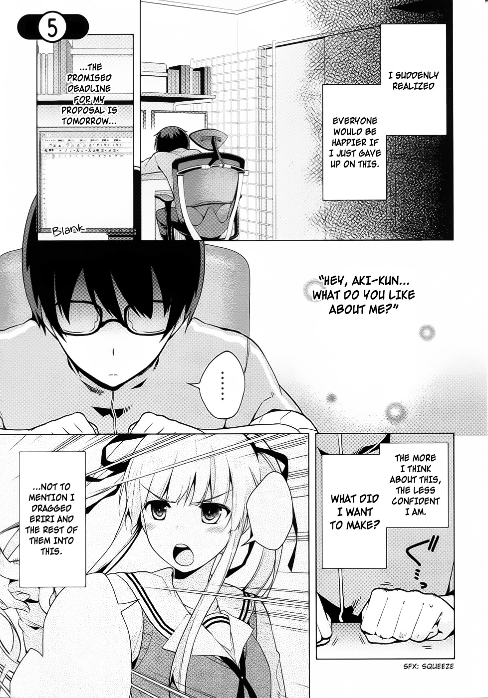 Saenai Kanojo no Sodatekata - Egoistic-Lily Chapter 5.2 page 2 - Chapter 5v2 : A Sudden Route Change