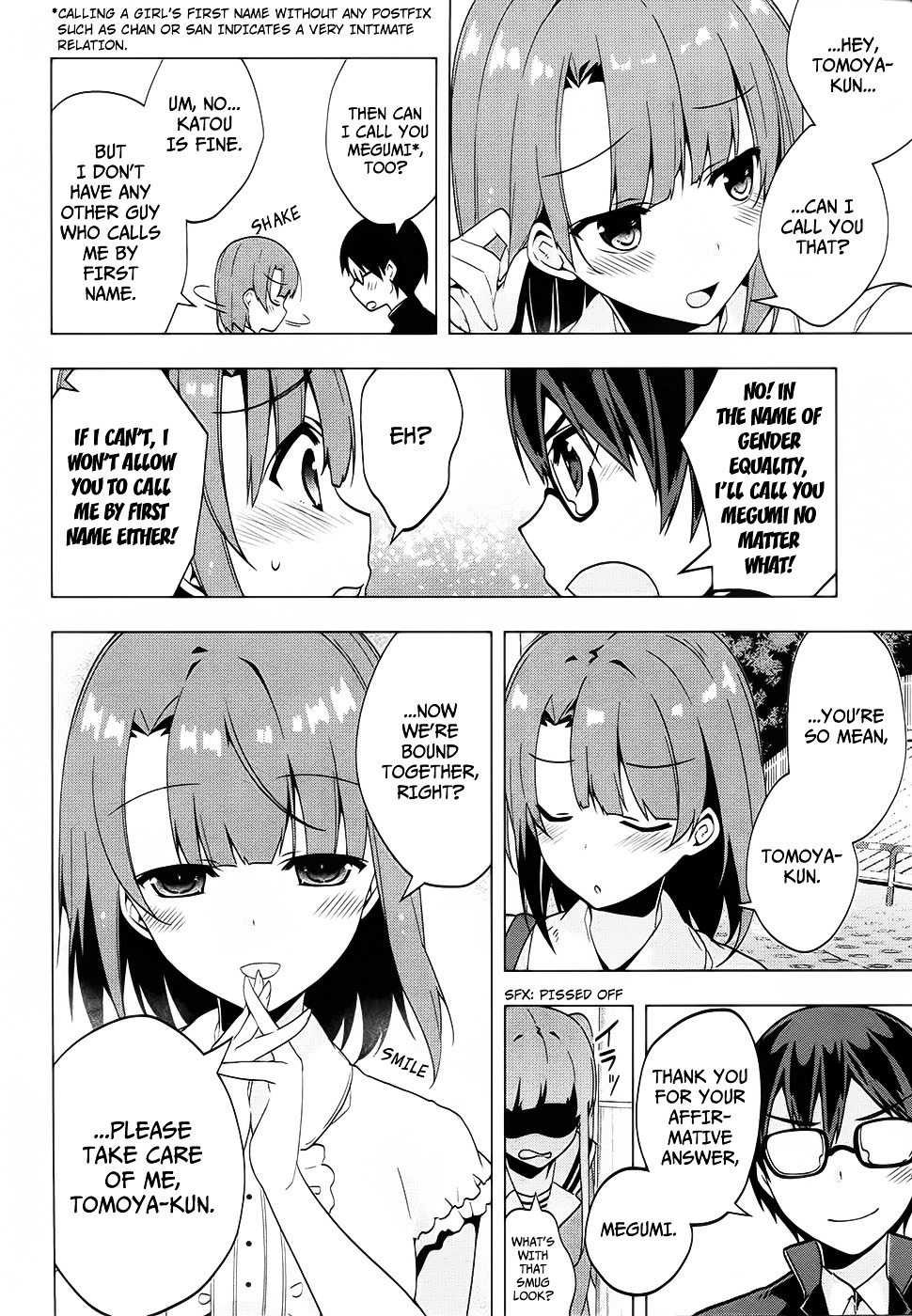 Saenai Kanojo no Sodatekata - Egoistic-Lily Chapter 5.2 page 21 - Chapter 5v2 : A Sudden Route Change