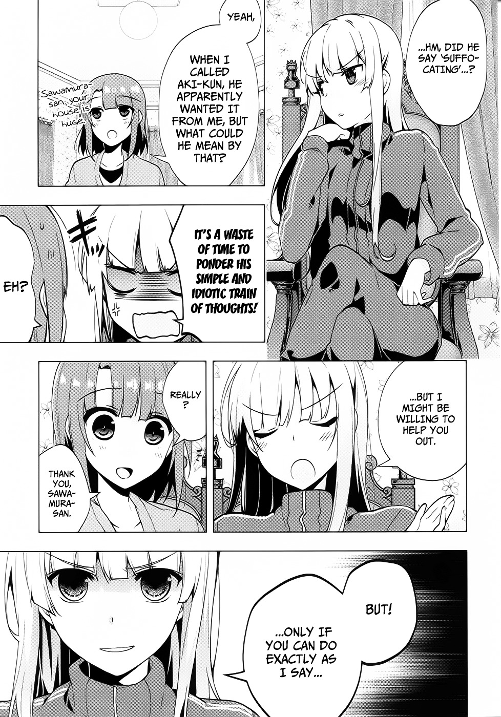 Saenai Kanojo no Sodatekata - Egoistic-Lily Chapter 5.2 page 4 - Chapter 5v2 : A Sudden Route Change