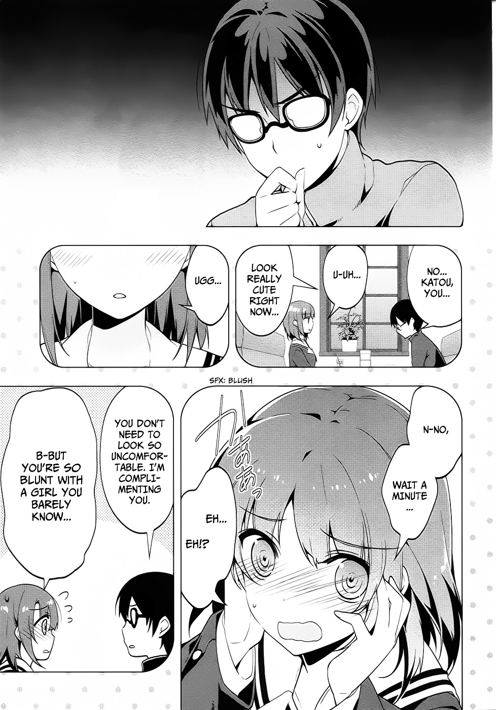 Saenai Kanojo no Sodatekata - Egoistic-Lily Chapter 5.2 page 6 - Chapter 5v2 : A Sudden Route Change