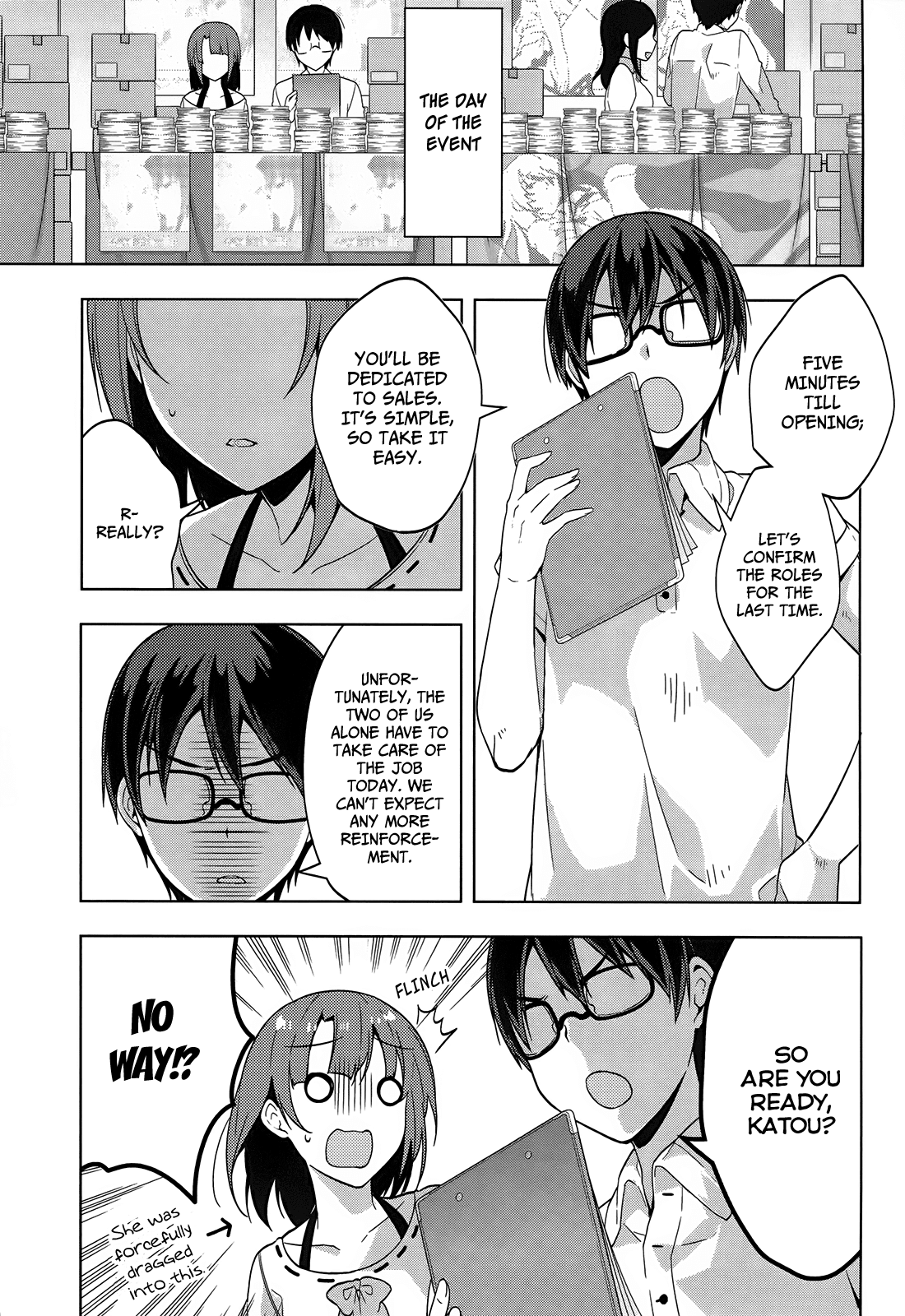 Saenai Kanojo no Sodatekata - Egoistic-Lily Chapter 6.2 page 36 - Chapter 6 (v2) : Right Into Chaos, Even After The Route Is Set (Note: Regarding the M...