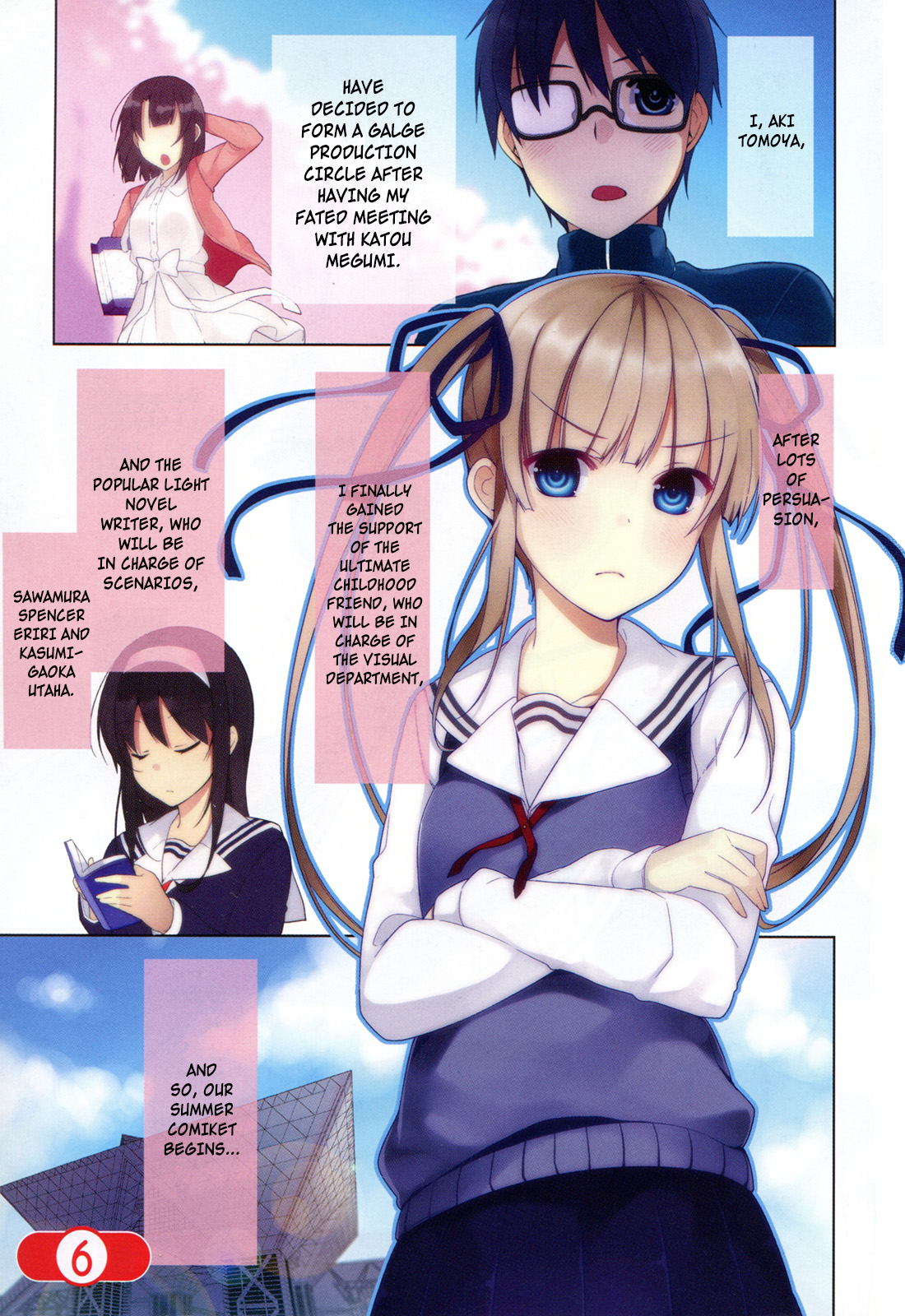 Saenai Kanojo no Sodatekata - Egoistic-Lily Chapter 6.2 page 9 - Chapter 6 (v2) : Right Into Chaos, Even After The Route Is Set (Note: Regarding the M...