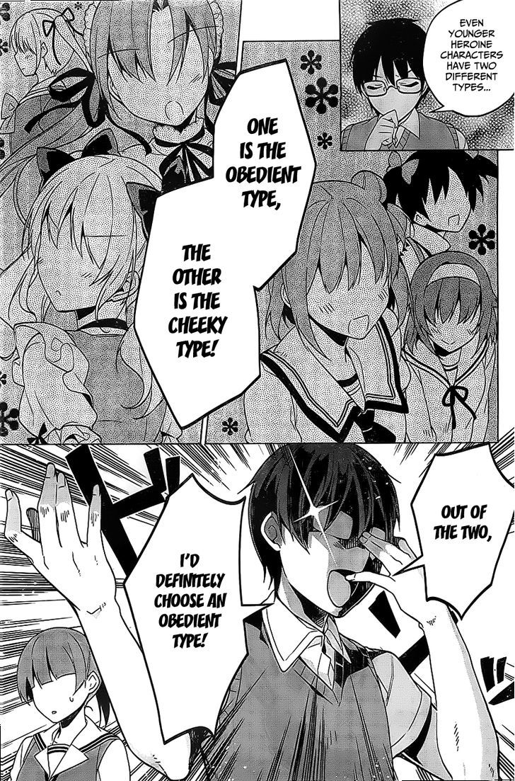 Saenai Kanojo no Sodatekata - Egoistic-Lily Chapter 7 page 10 - Chapter 7 : Spring; That's A Season For New Meetings (Note: It's Summer)