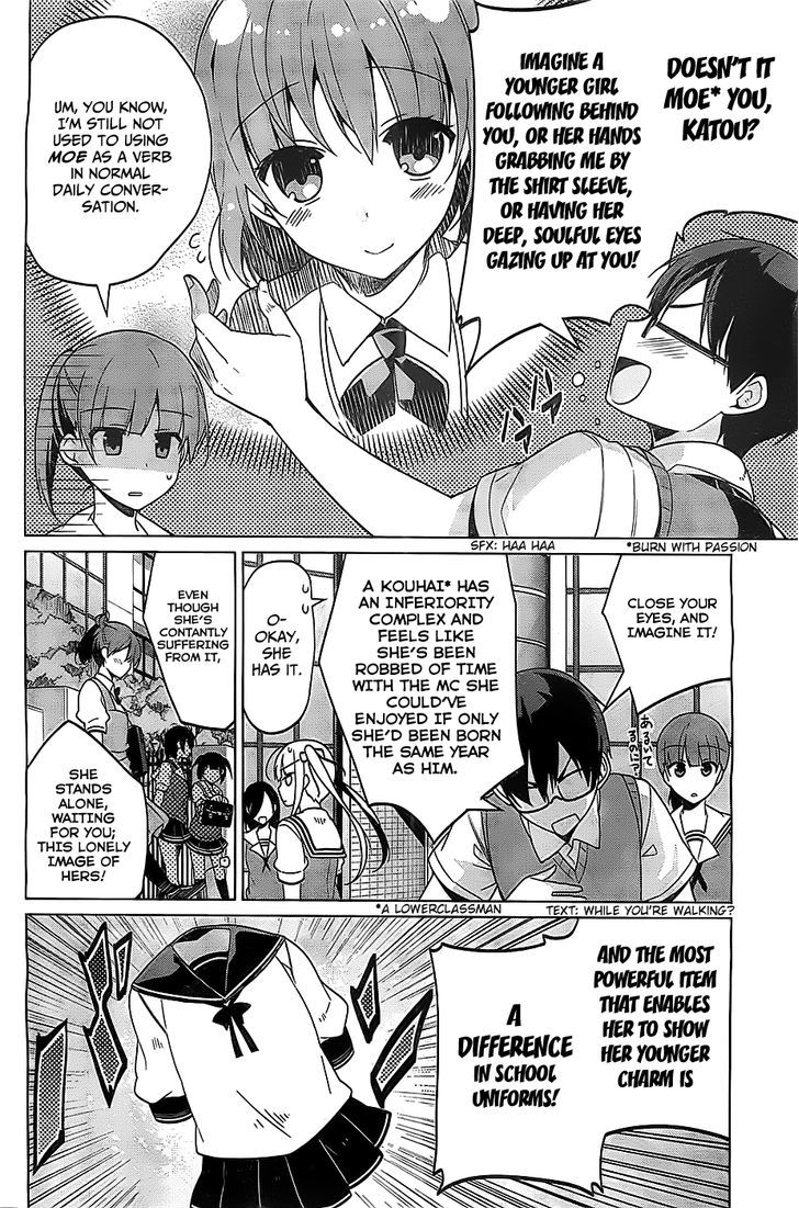 Saenai Kanojo no Sodatekata - Egoistic-Lily Chapter 7 page 11 - Chapter 7 : Spring; That's A Season For New Meetings (Note: It's Summer)