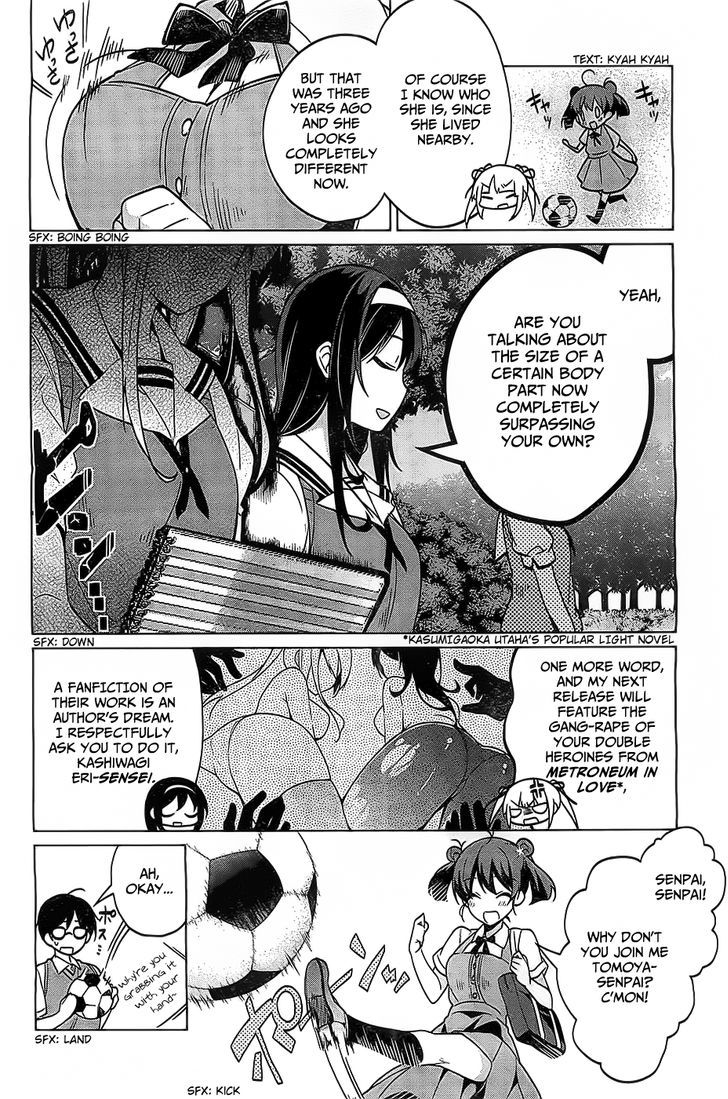 Saenai Kanojo no Sodatekata - Egoistic-Lily Chapter 7 page 17 - Chapter 7 : Spring; That's A Season For New Meetings (Note: It's Summer)