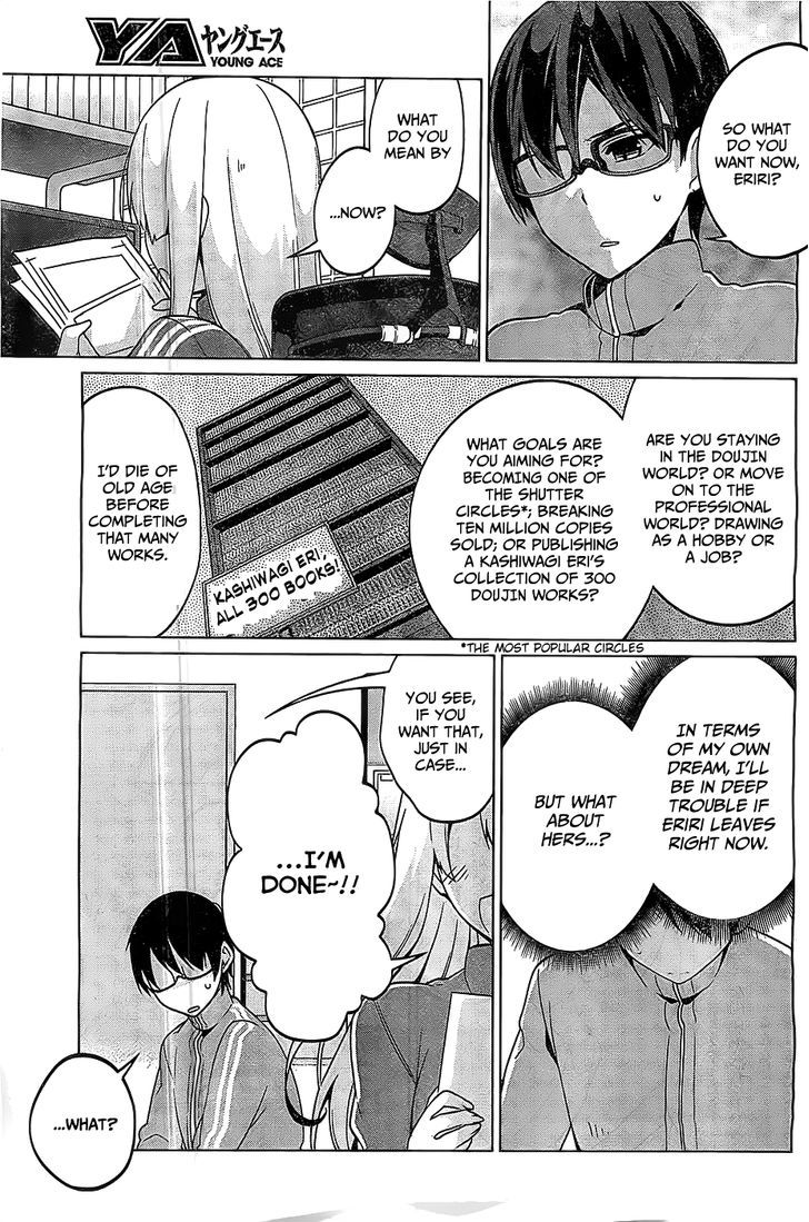 Saenai Kanojo no Sodatekata - Egoistic-Lily Chapter 8 page 25 - Chapter 8 : Version 2: A Reunion that Calls for a Storm (Note: It's Sunny Now)