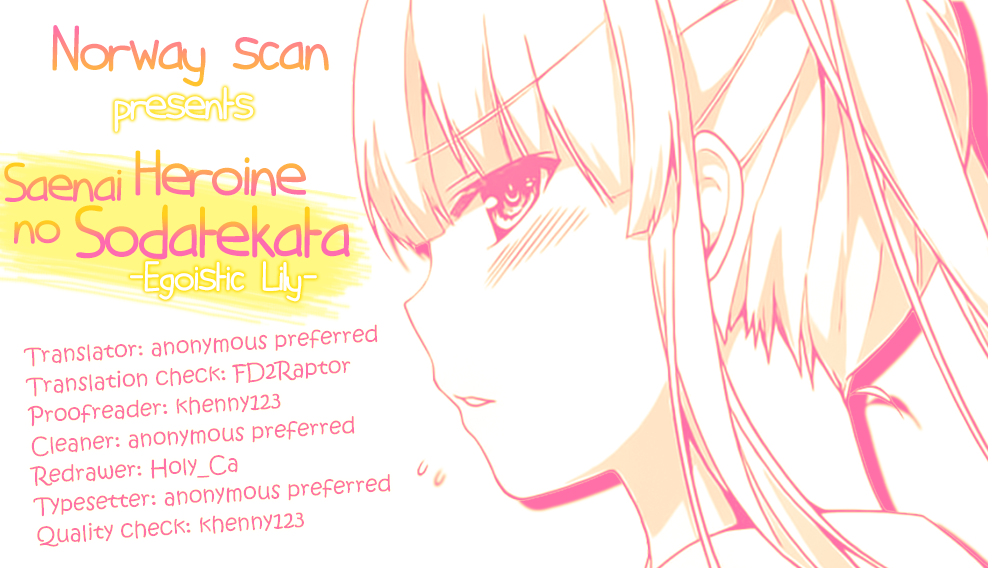 Saenai Kanojo no Sodatekata - Egoistic-Lily Chapter 9.2 page 1 - Chapter 9 (v2) : Every Doujin Author Must Have Dreamed of Achieving This