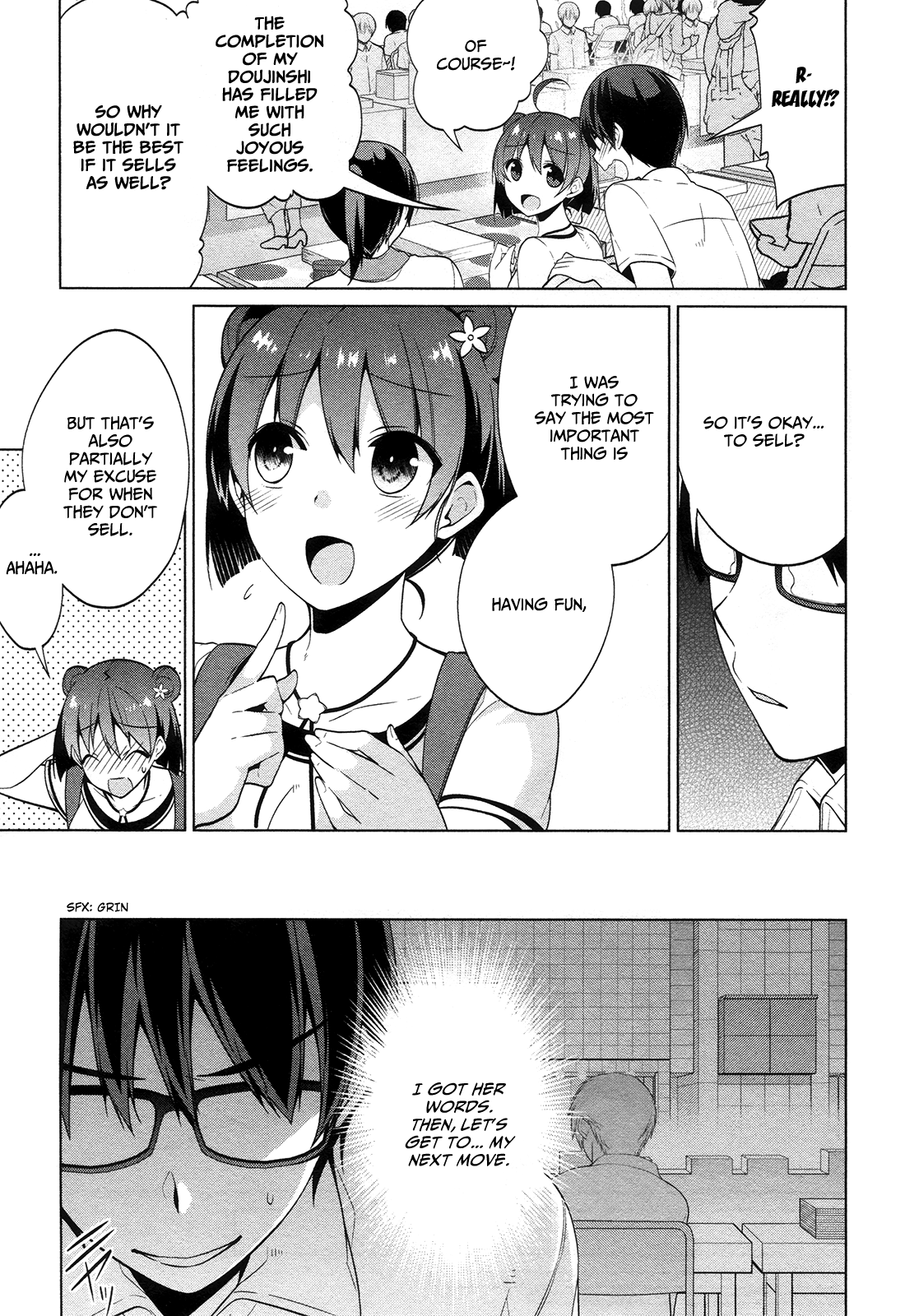 Saenai Kanojo no Sodatekata - Egoistic-Lily Chapter 9.2 page 14 - Chapter 9 (v2) : Every Doujin Author Must Have Dreamed of Achieving This