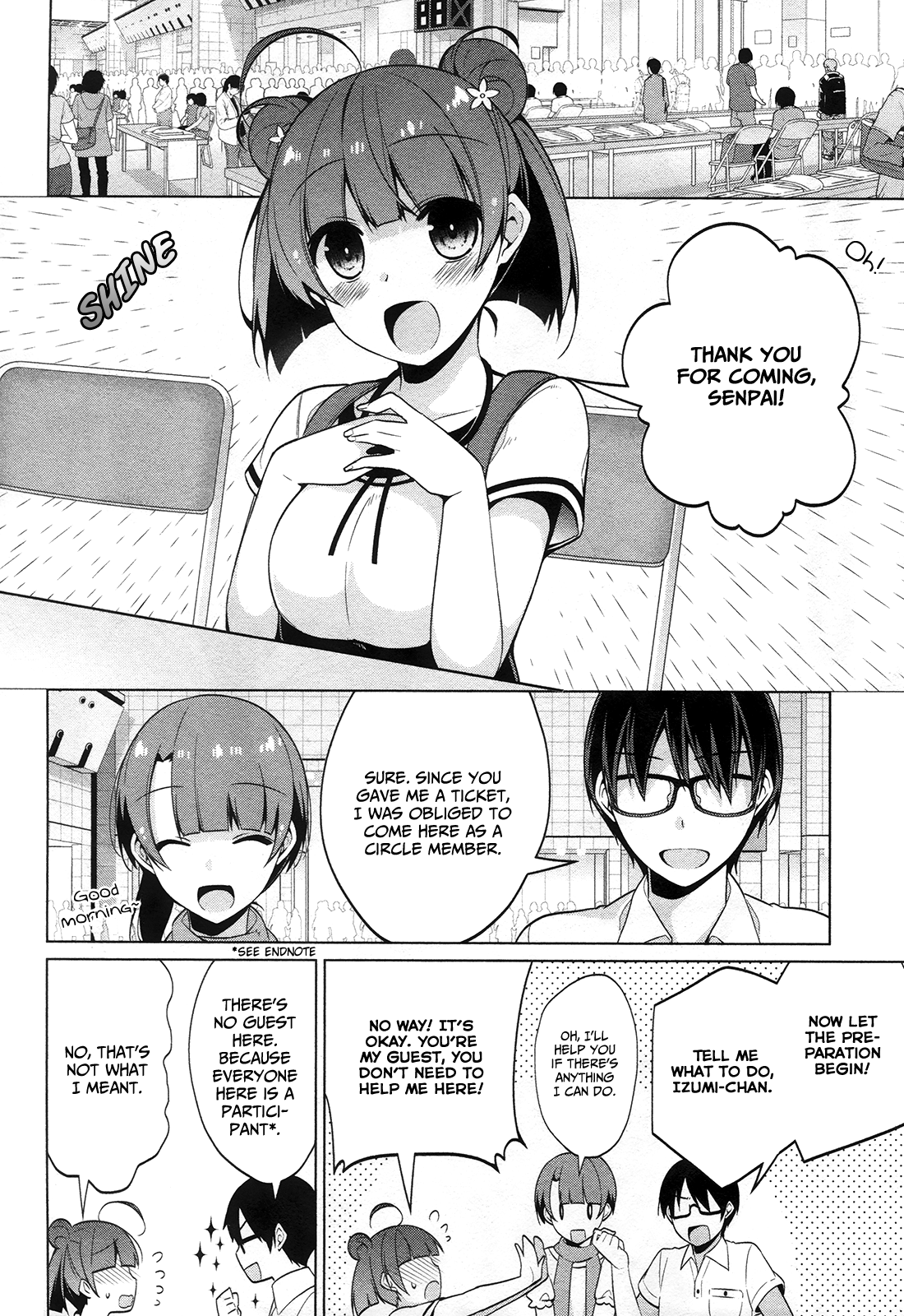 Saenai Kanojo no Sodatekata - Egoistic-Lily Chapter 9.2 page 5 - Chapter 9 (v2) : Every Doujin Author Must Have Dreamed of Achieving This