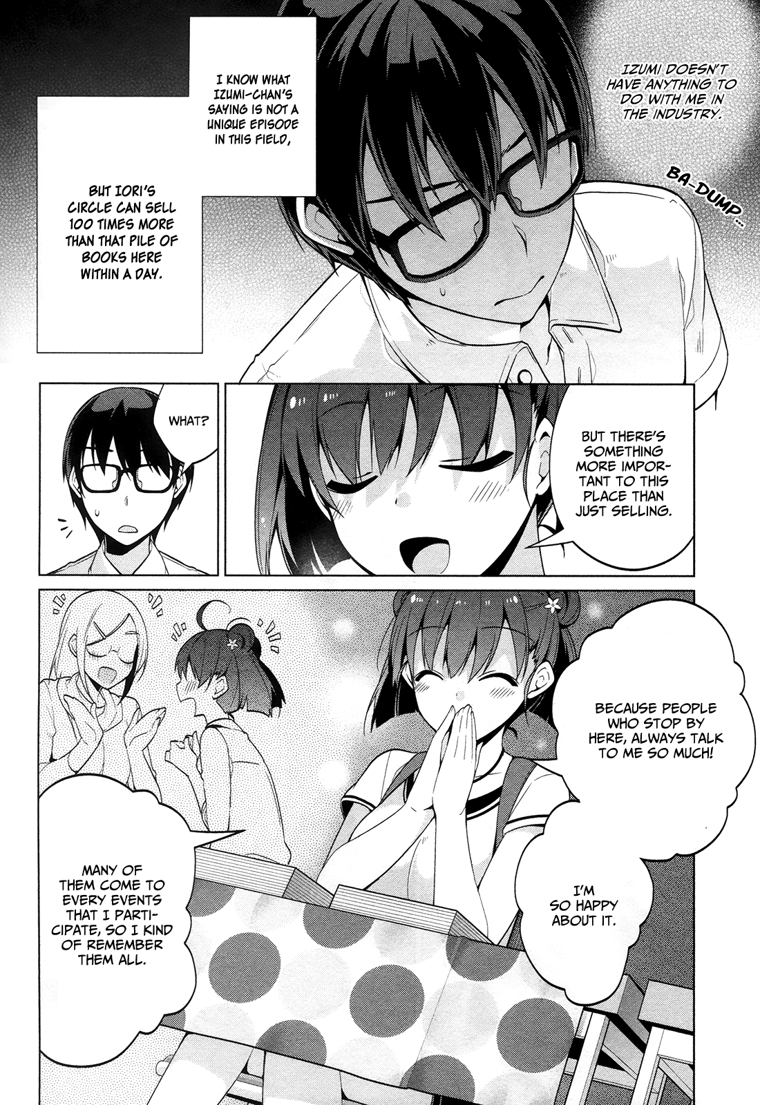 Saenai Kanojo no Sodatekata - Egoistic-Lily Chapter 9.2 page 7 - Chapter 9 (v2) : Every Doujin Author Must Have Dreamed of Achieving This