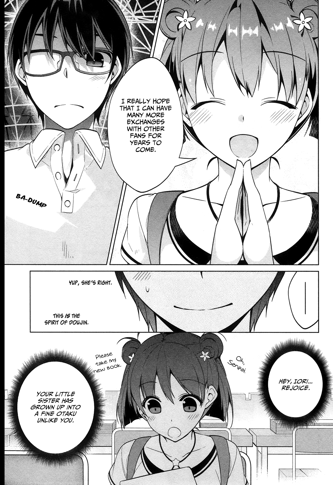 Saenai Kanojo no Sodatekata - Egoistic-Lily Chapter 9.2 page 8 - Chapter 9 (v2) : Every Doujin Author Must Have Dreamed of Achieving This