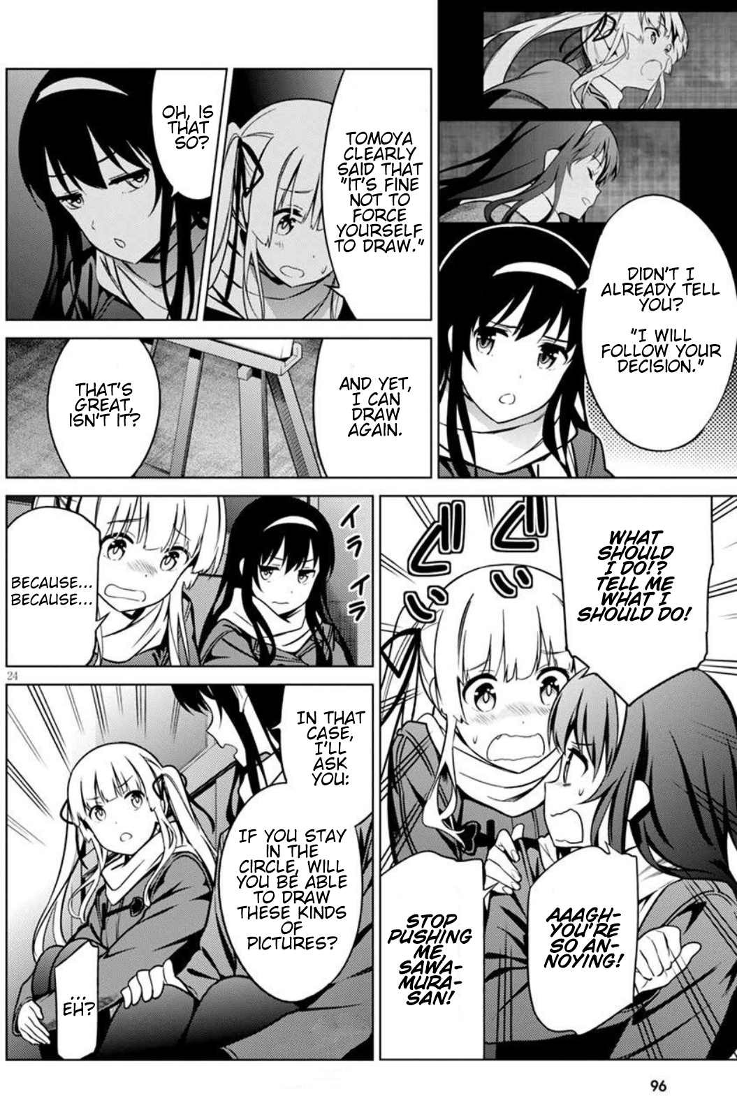 Saenai Kanojo no Sodatekata: Girls Side Chapter 10 page 22 - Chapter 10