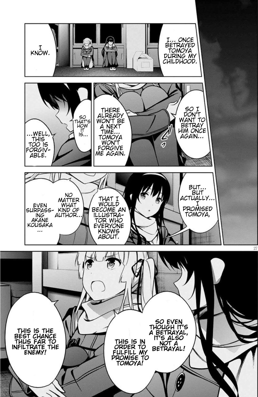 Saenai Kanojo no Sodatekata: Girls Side Chapter 10 page 25 - Chapter 10