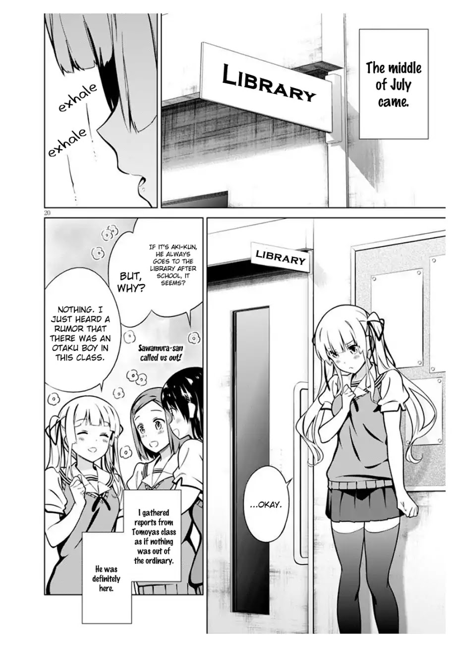 Saenai Kanojo no Sodatekata: Girls Side Chapter 2 page 20 - Chapter 2