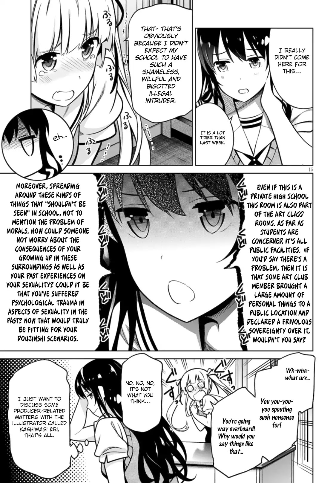 Saenai Kanojo no Sodatekata: Girls Side Chapter 3 page 15 - Chapter 3