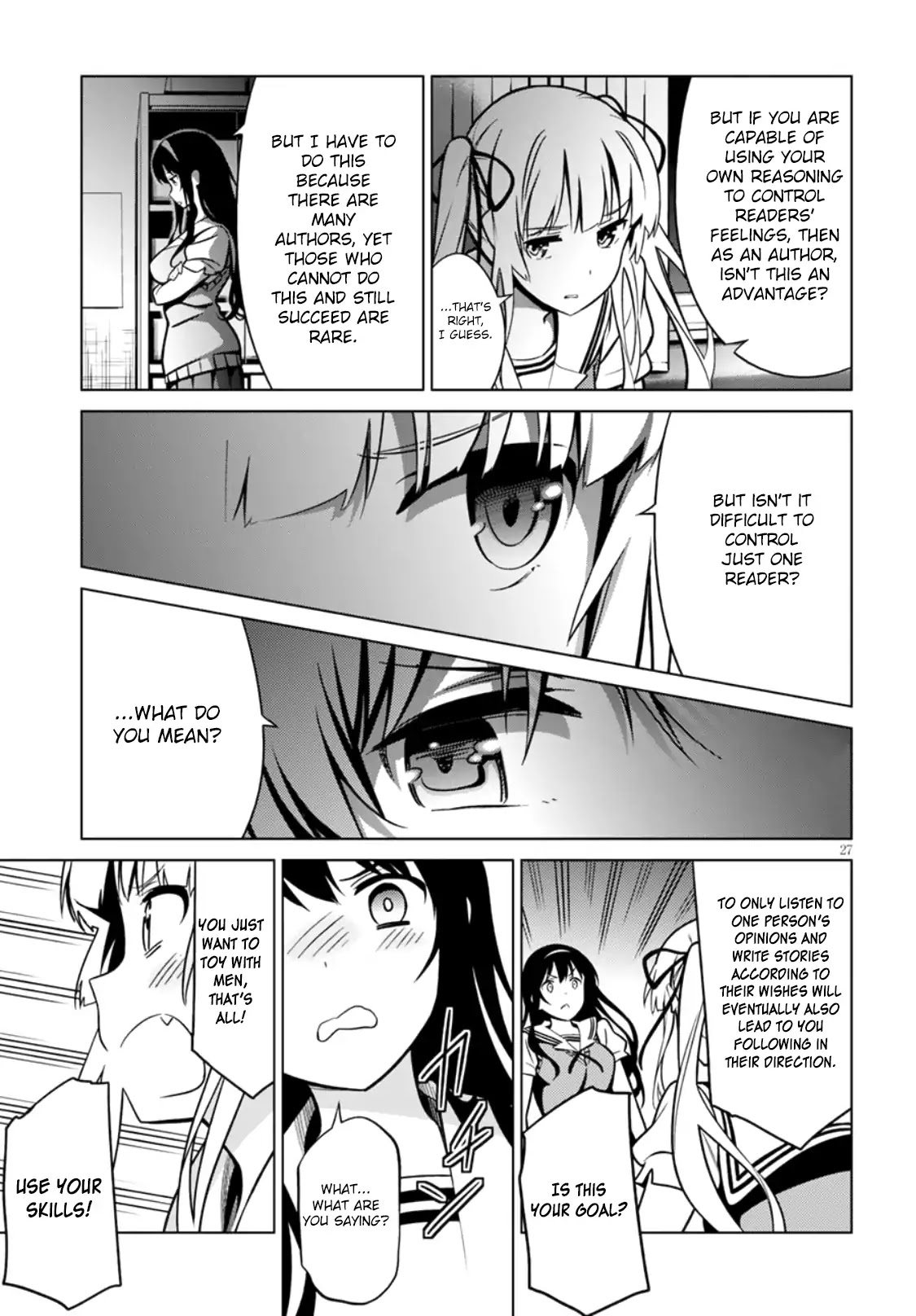 Saenai Kanojo no Sodatekata: Girls Side Chapter 3 page 27 - Chapter 3