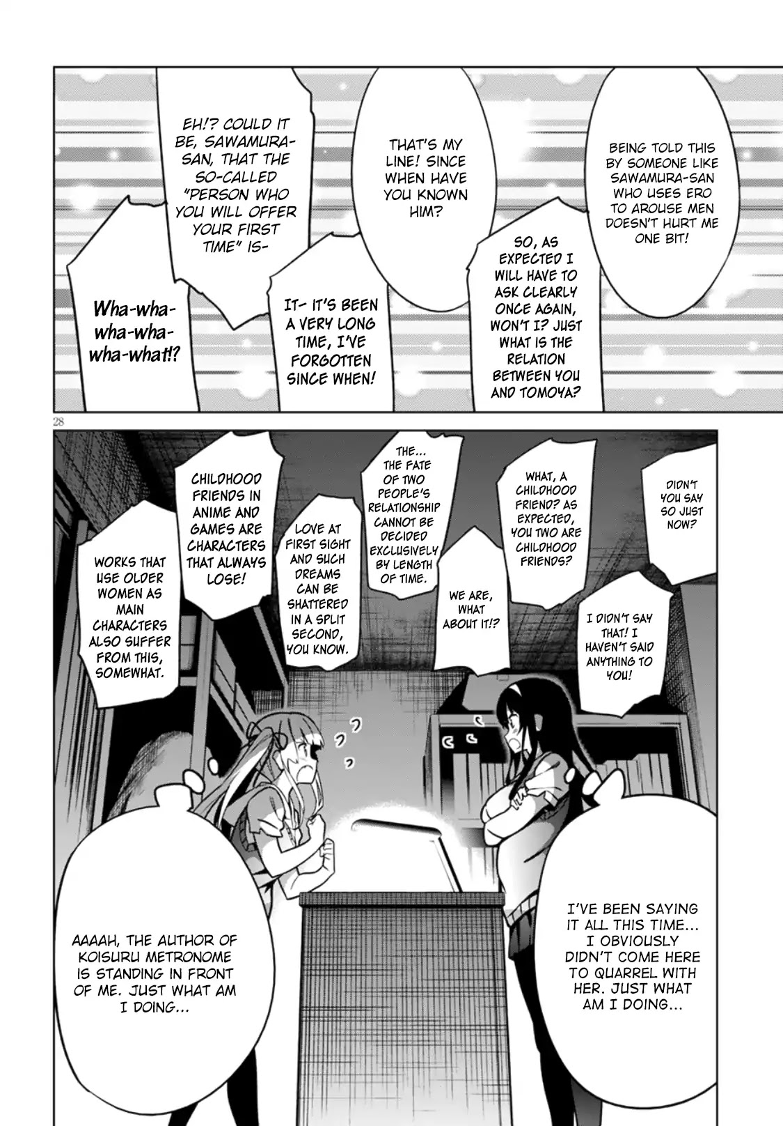 Saenai Kanojo no Sodatekata: Girls Side Chapter 3 page 28 - Chapter 3