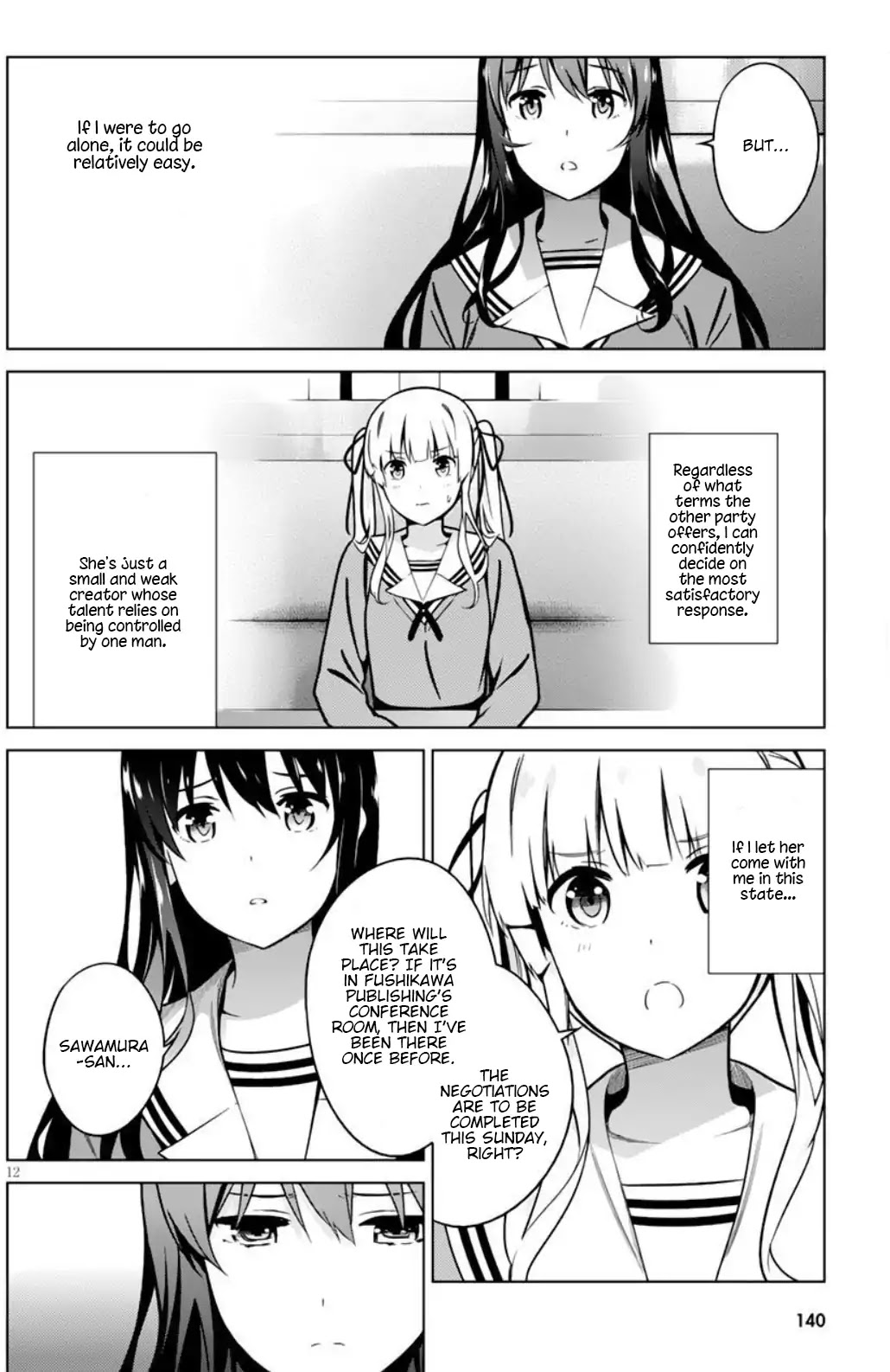 Saenai Kanojo no Sodatekata: Girls Side Chapter 6 page 12 - Chapter 6