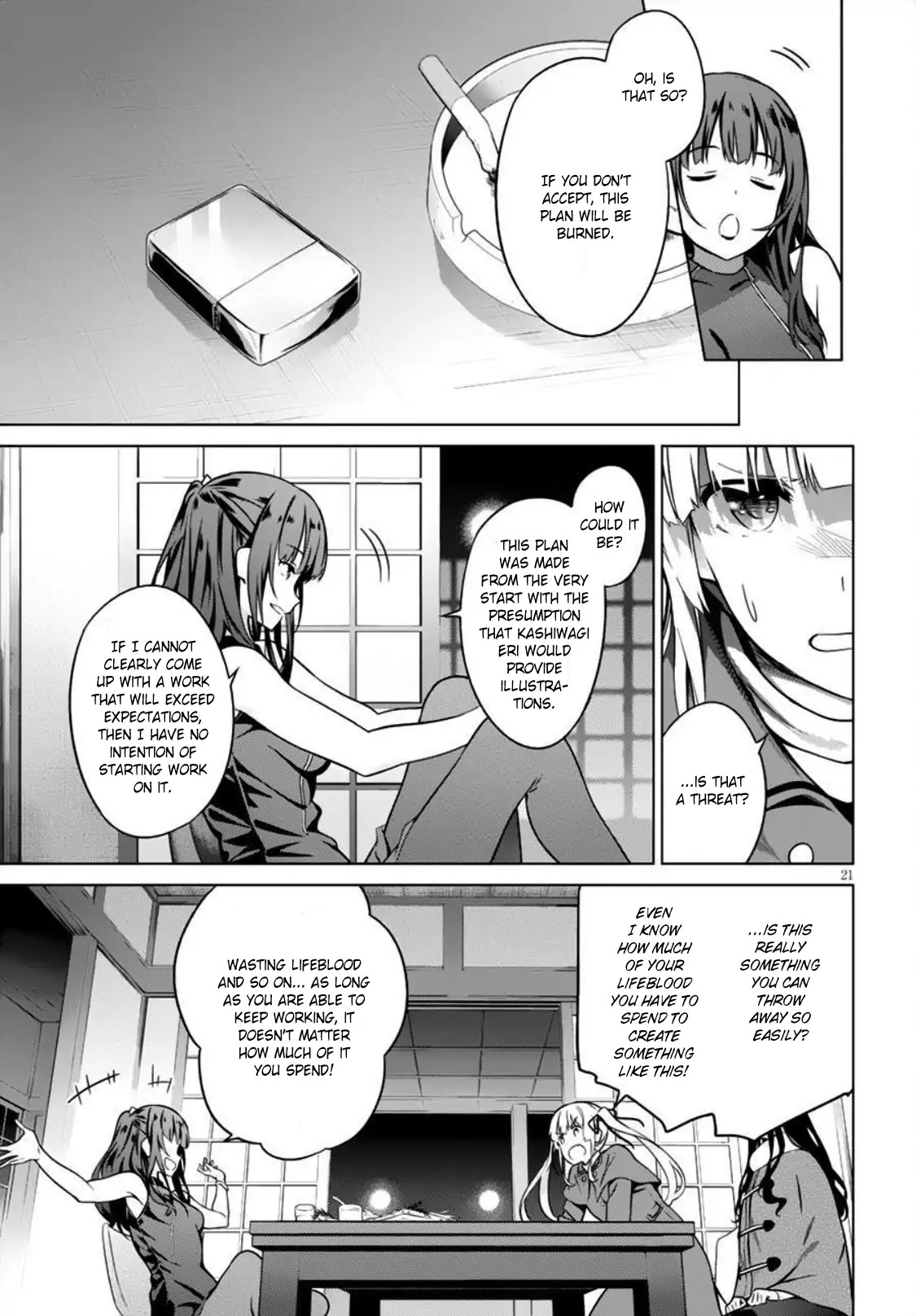 Saenai Kanojo no Sodatekata: Girls Side Chapter 7 page 21 - Chapter 7