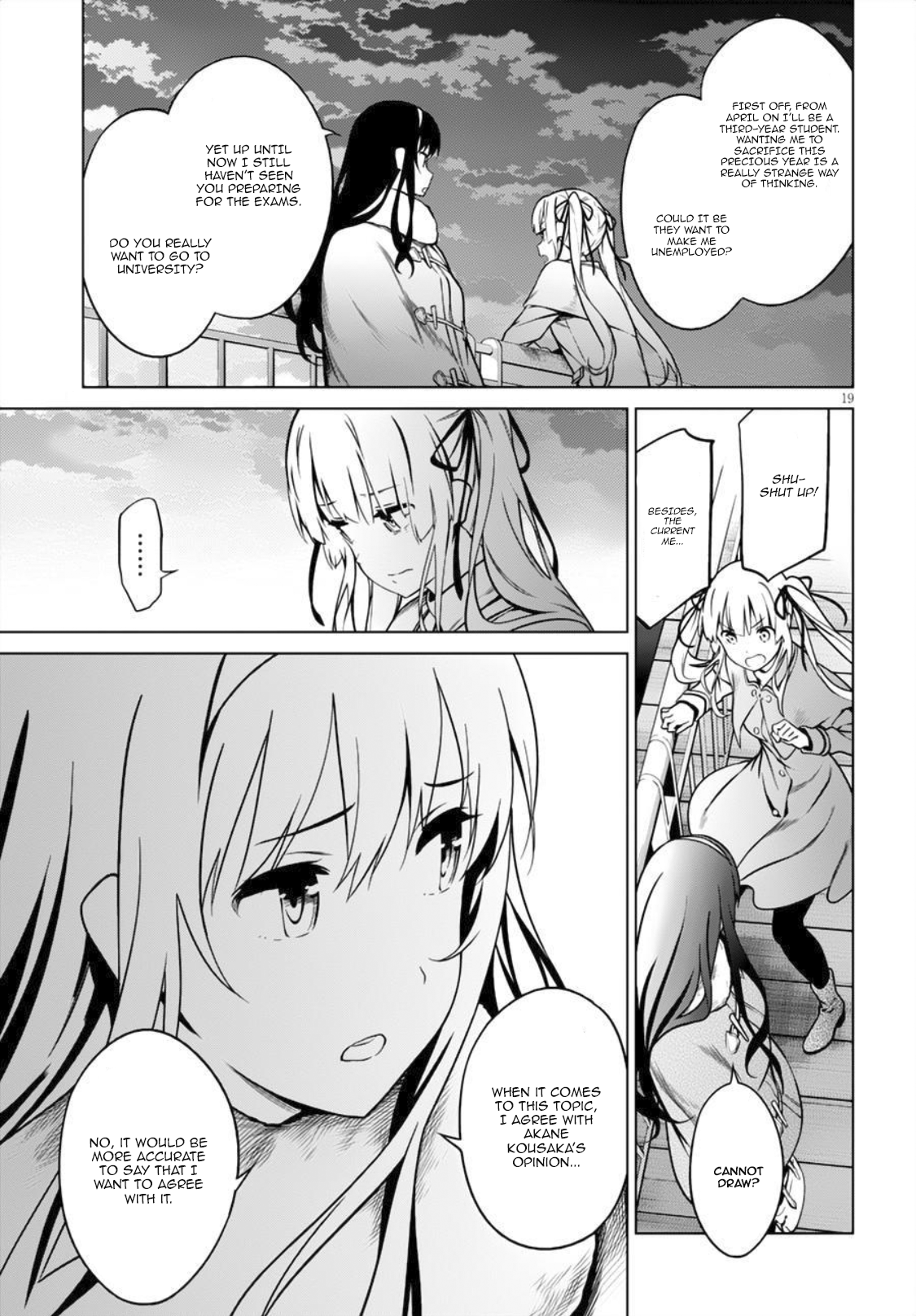 Saenai Kanojo no Sodatekata: Girls Side Chapter 8 page 19 - Chapter 8