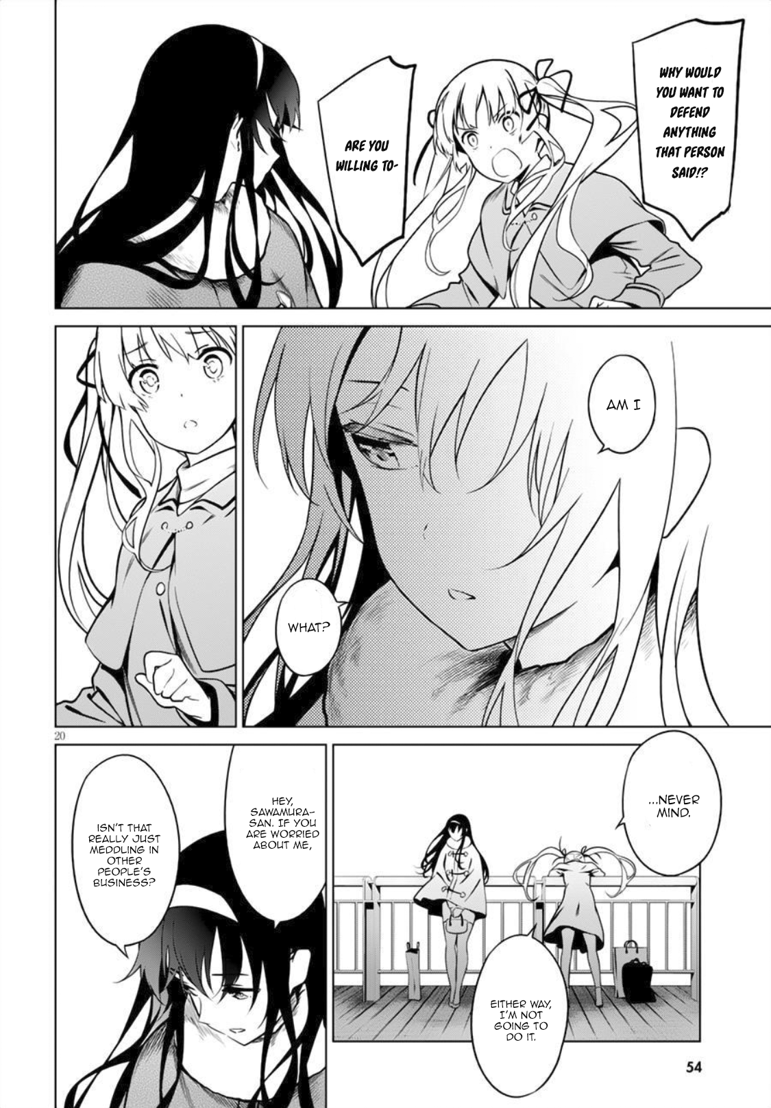 Saenai Kanojo no Sodatekata: Girls Side Chapter 8 page 20 - Chapter 8