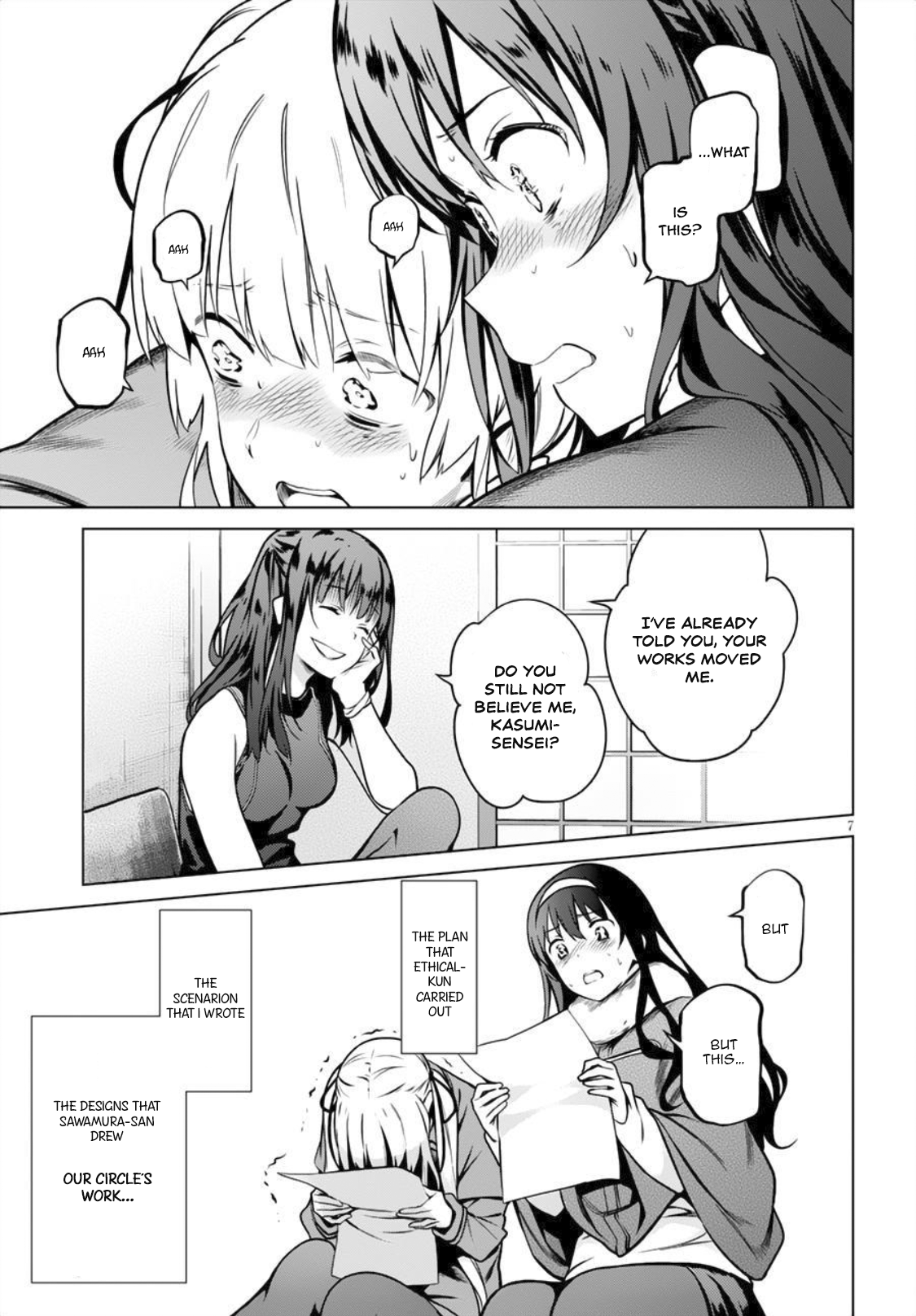 Saenai Kanojo no Sodatekata: Girls Side Chapter 8 page 7 - Chapter 8