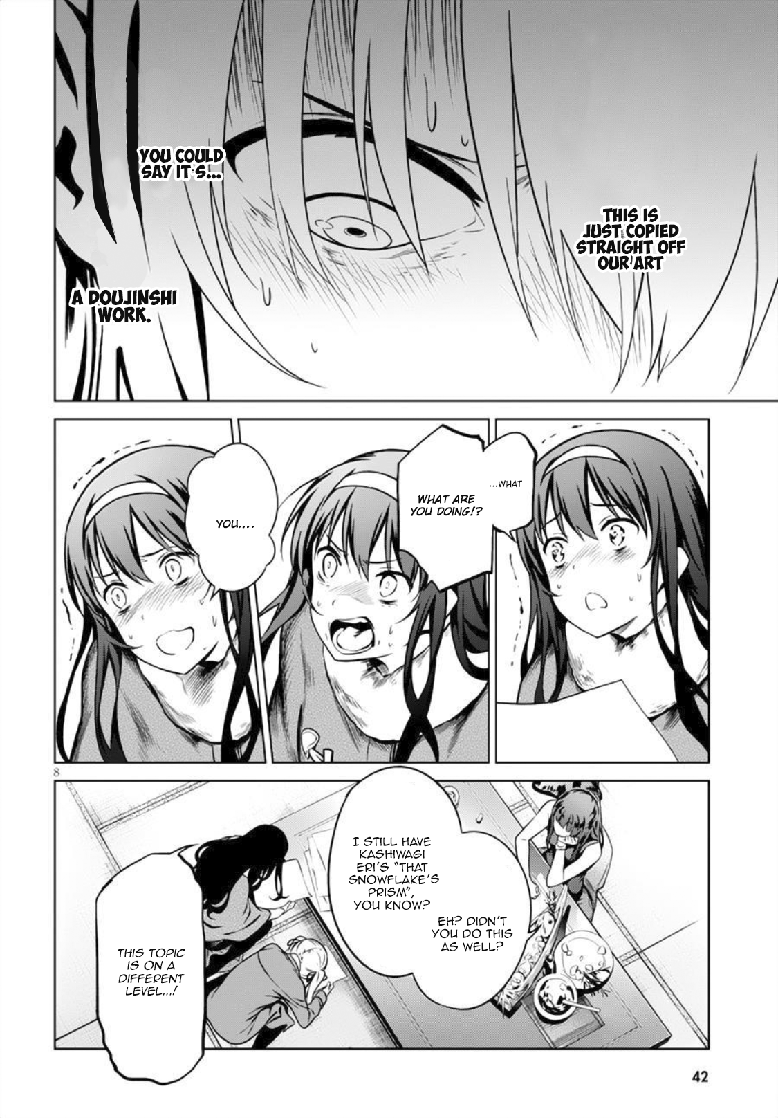 Saenai Kanojo no Sodatekata: Girls Side Chapter 8 page 8 - Chapter 8