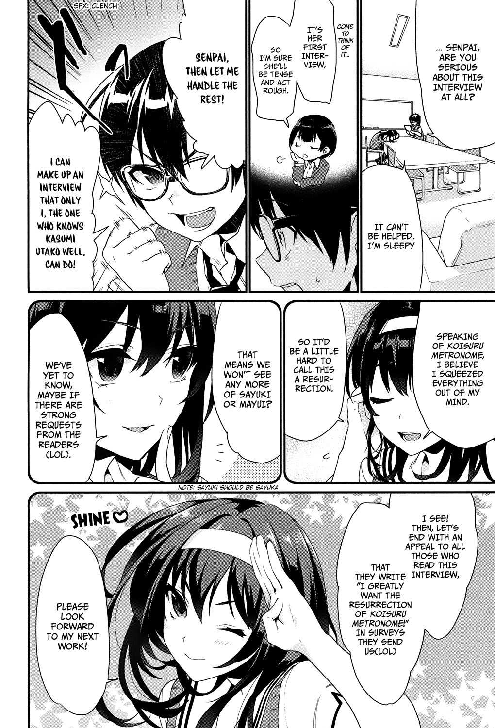 Saenai Kanojo no Sodatekata - Koisuru Metronome Chapter 1 page 14 - Chapter 1