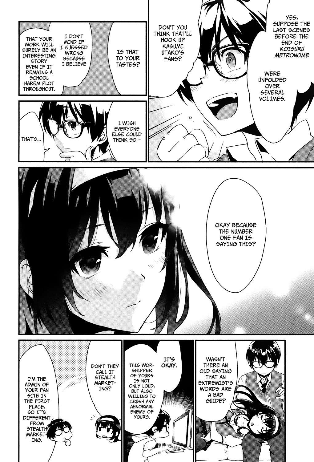 Saenai Kanojo no Sodatekata - Koisuru Metronome Chapter 1 page 32 - Chapter 1