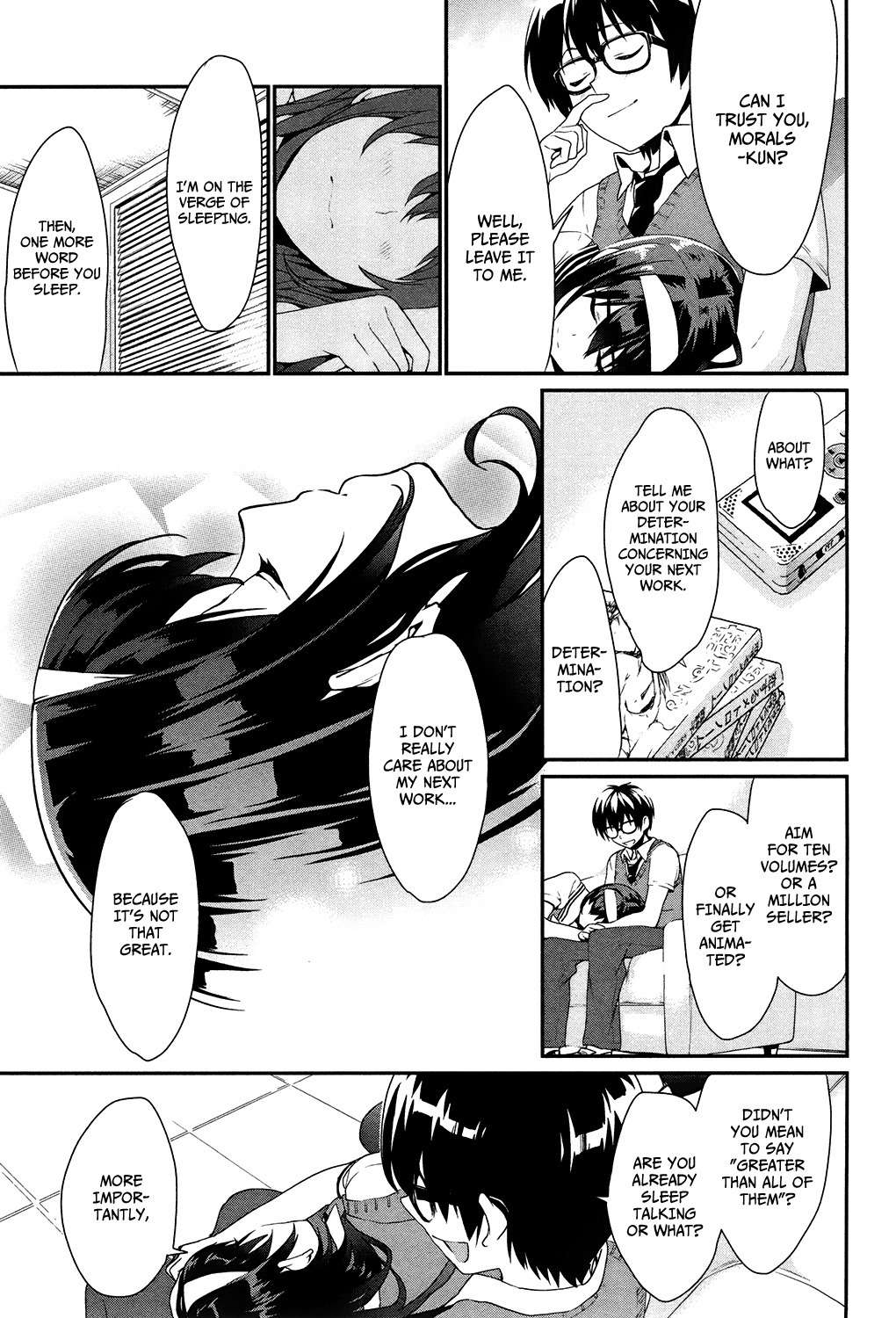 Saenai Kanojo no Sodatekata - Koisuru Metronome Chapter 1 page 33 - Chapter 1