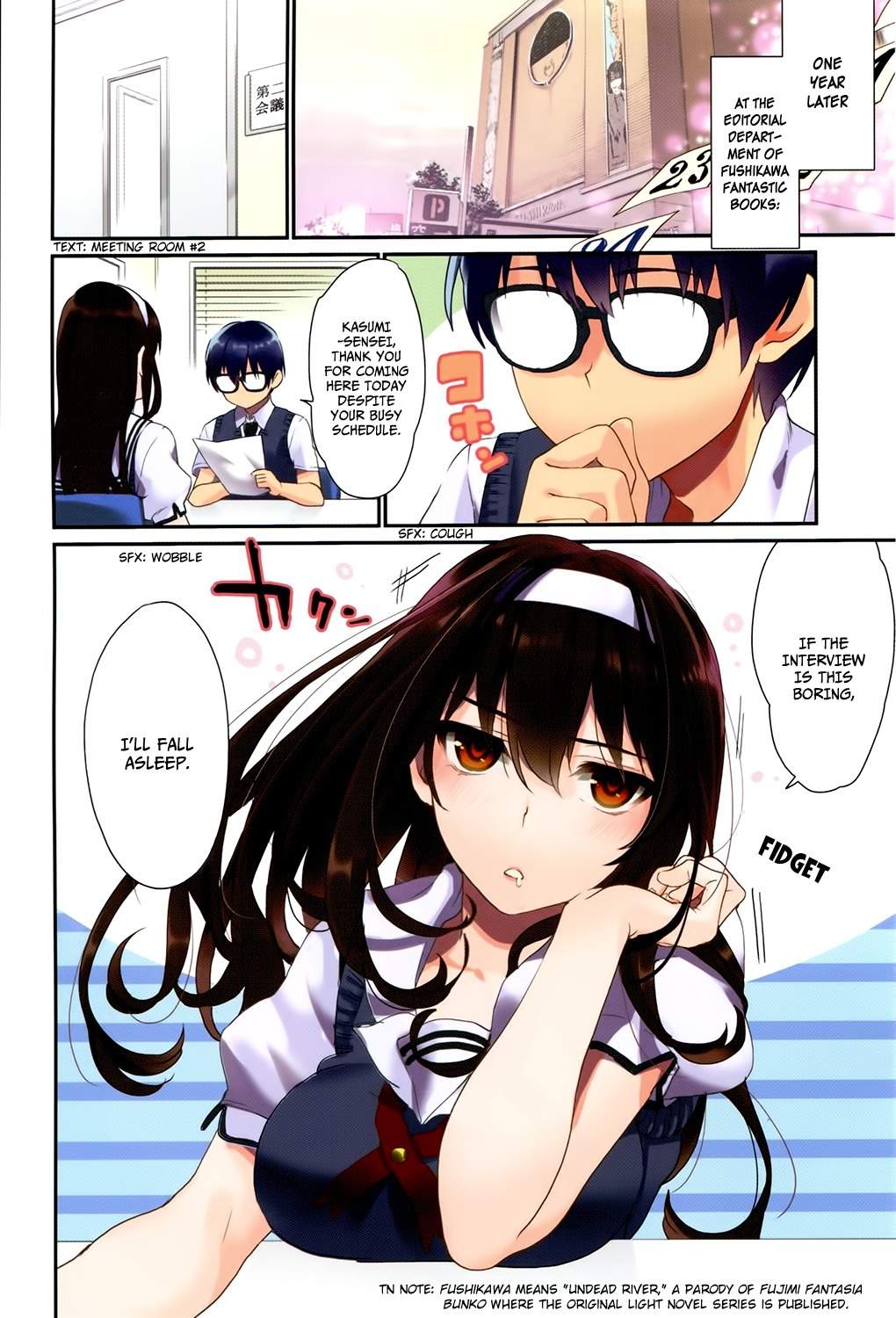 Saenai Kanojo no Sodatekata - Koisuru Metronome Chapter 1 page 8 - Chapter 1