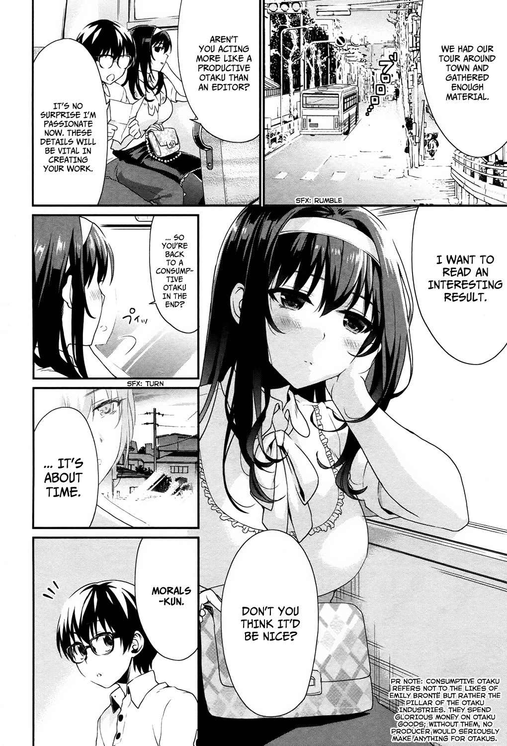 Saenai Kanojo no Sodatekata - Koisuru Metronome Chapter 2 page 14 - Chapter 2