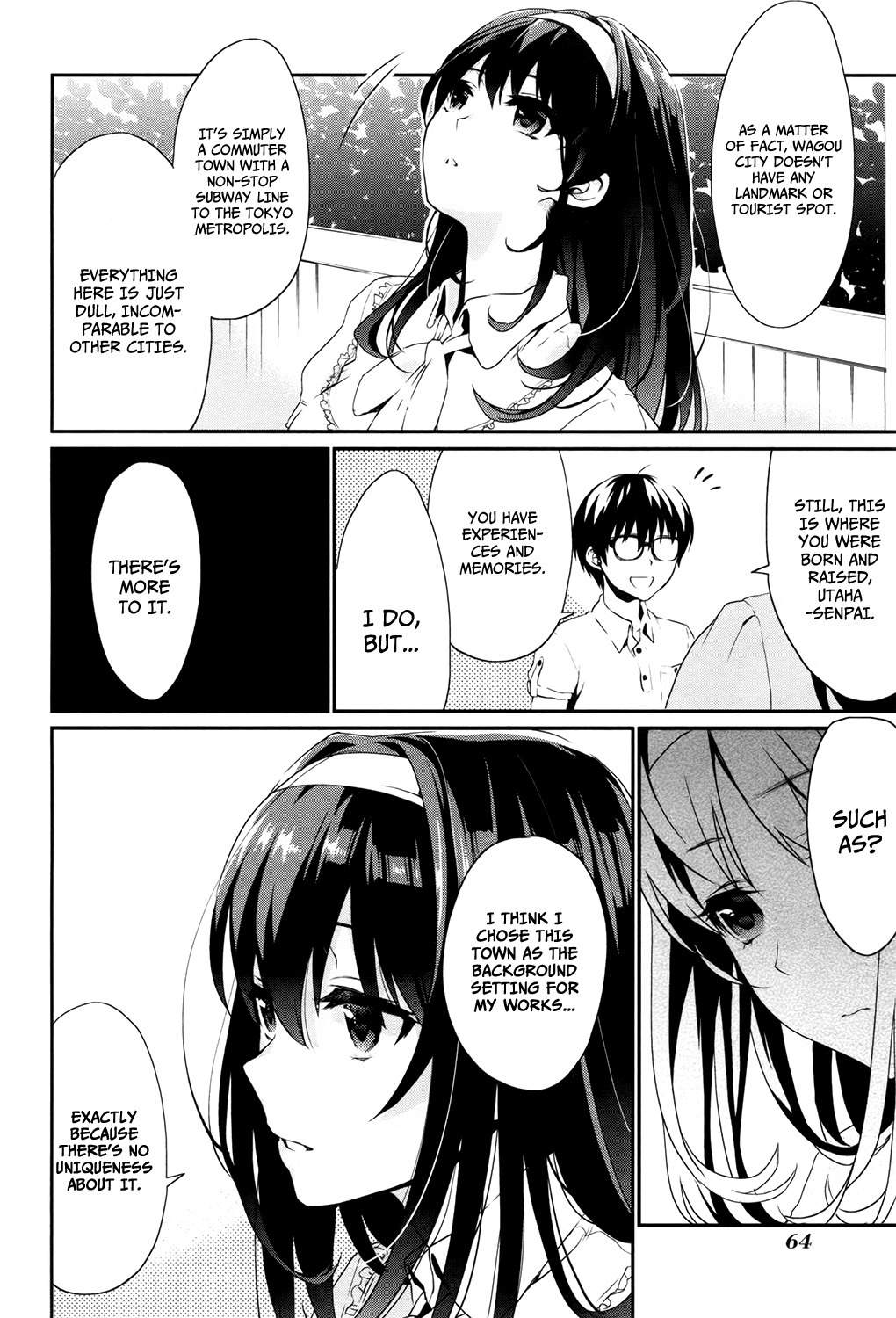 Saenai Kanojo no Sodatekata - Koisuru Metronome Chapter 2 page 24 - Chapter 2